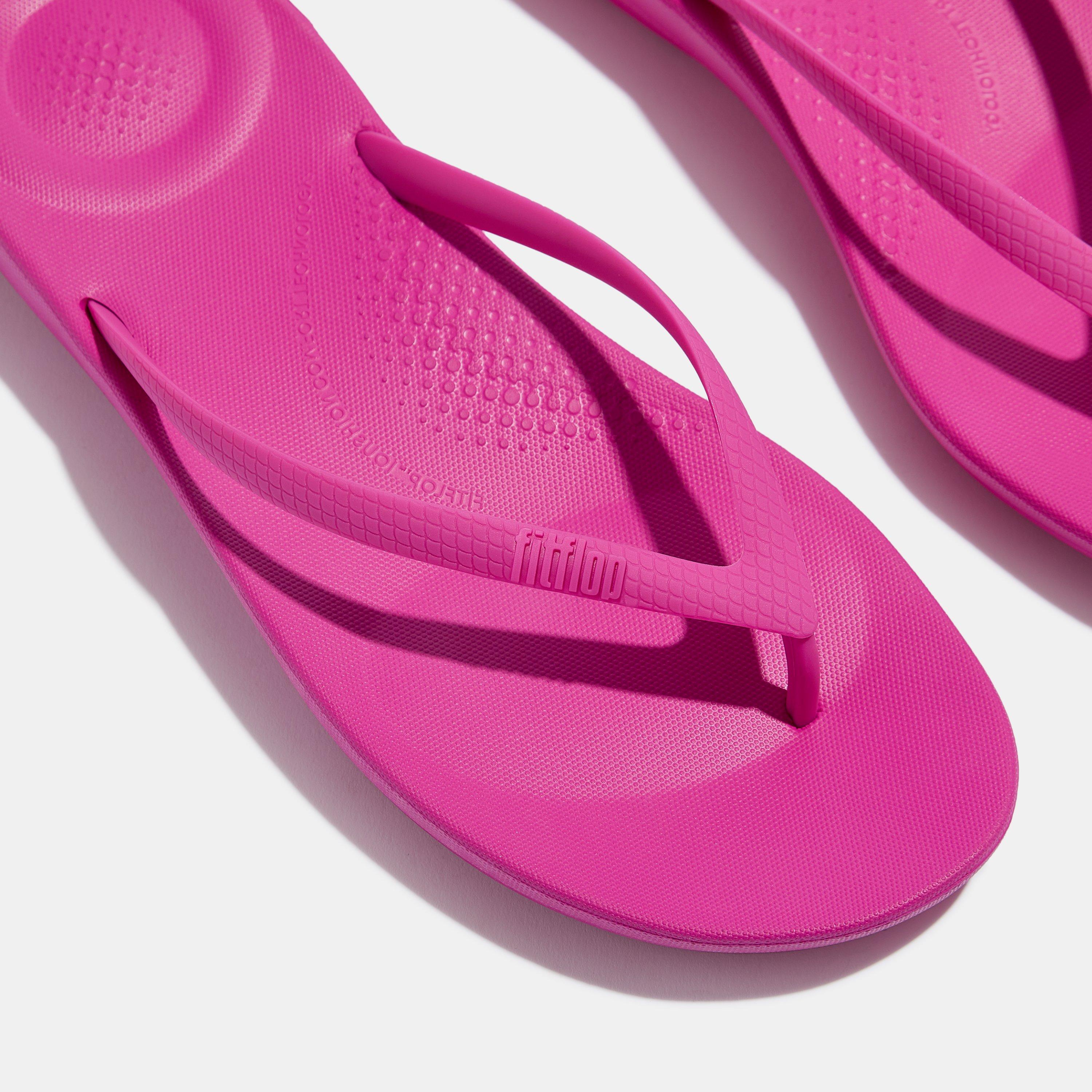 Fuchsia Rush - FitFlop - Iqushion Ergonomic Flip Flops - 4