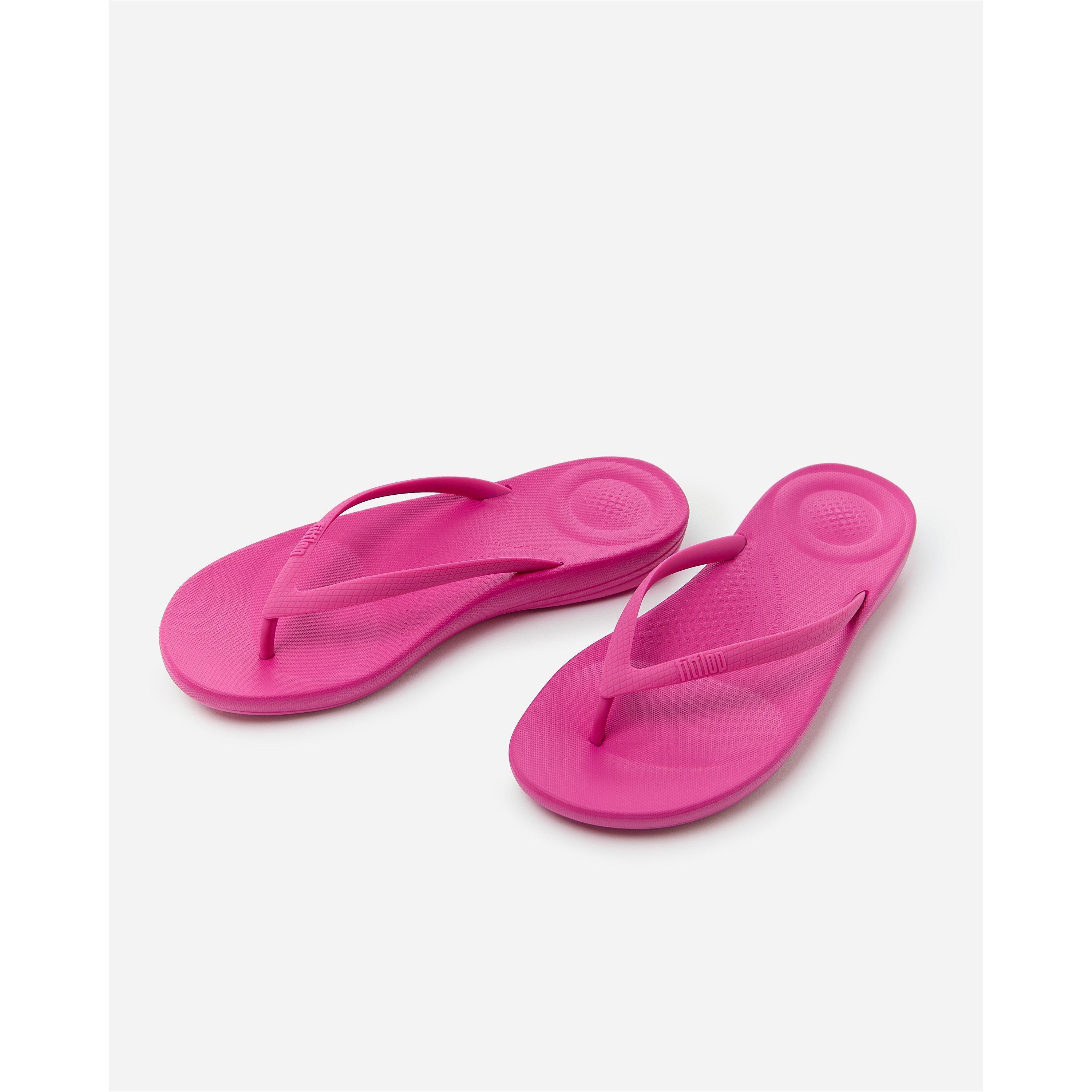 Fuchsia Rush - FitFlop - Iqushion Ergonomic Flip Flops - 6