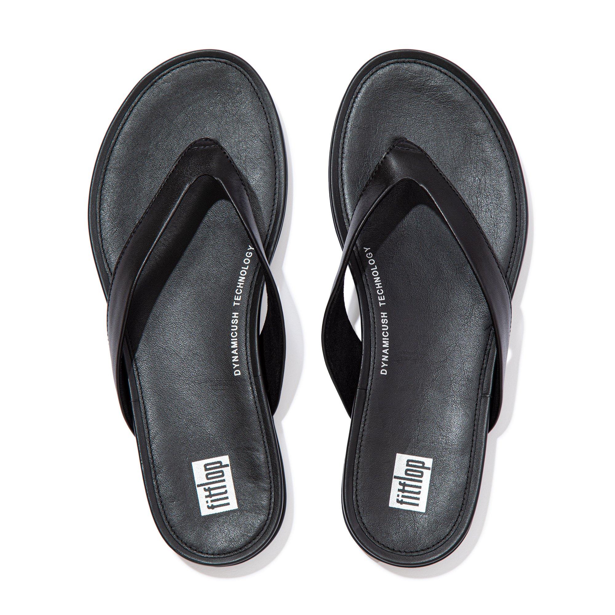All Black - FitFlop - Gracie Flip Flops - 2