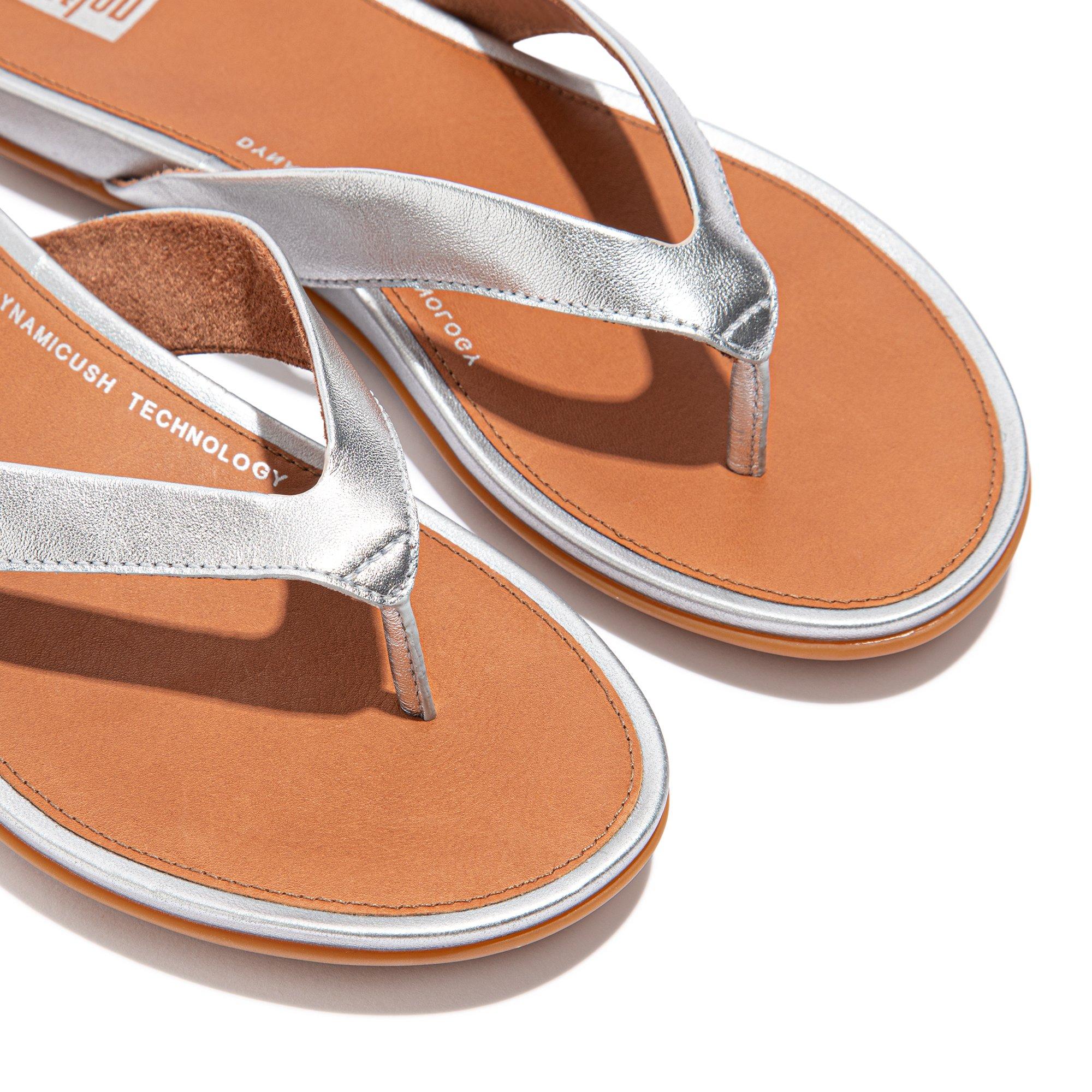 Silver - FitFlop - Gracie Flip Flops - 4
