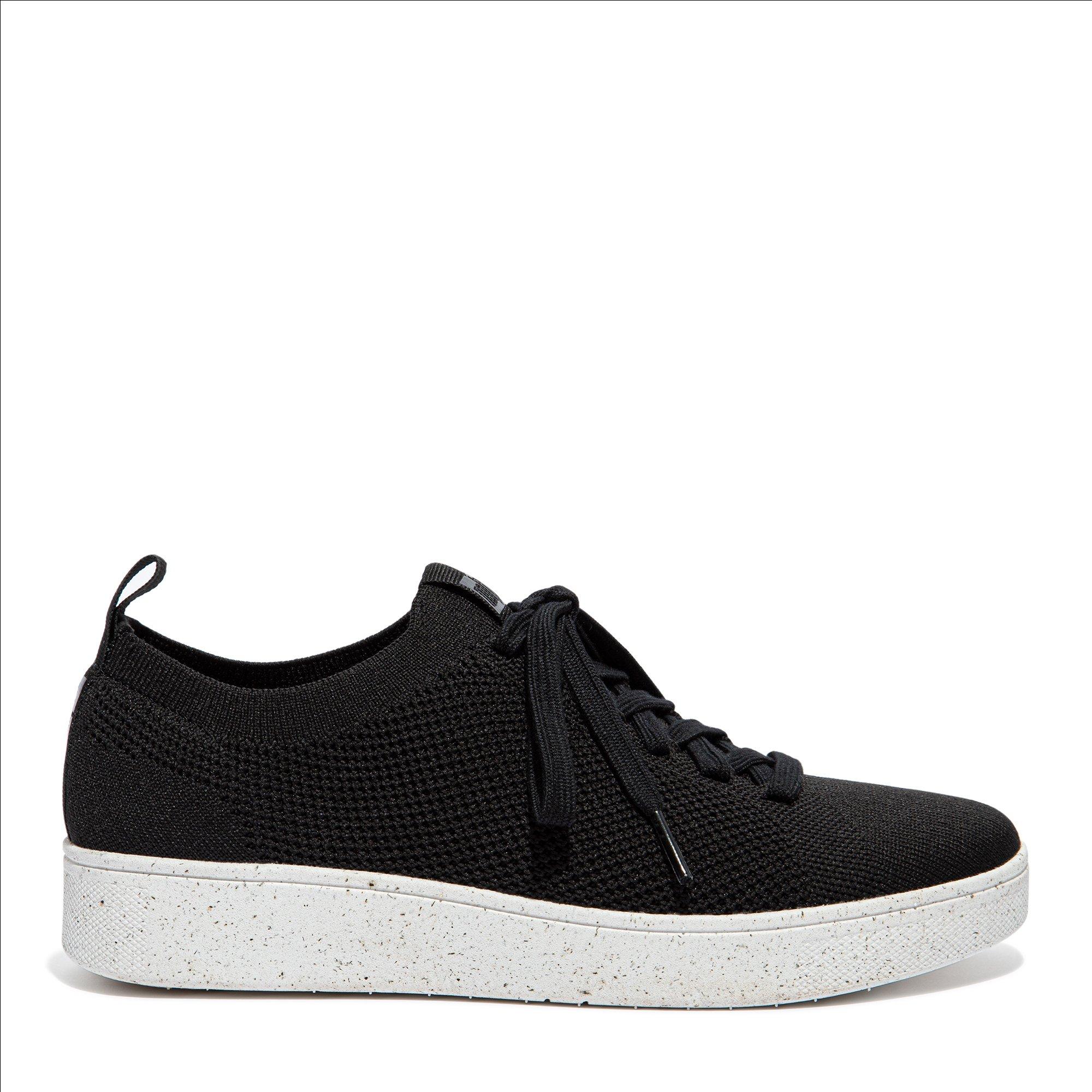 Black 001 - FitFlop - Rally Knit Trainers - 1