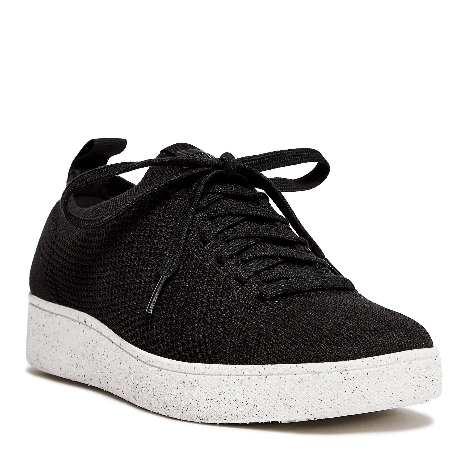 Nero 001 - Fitflop - Rally Knit Trainers - 3