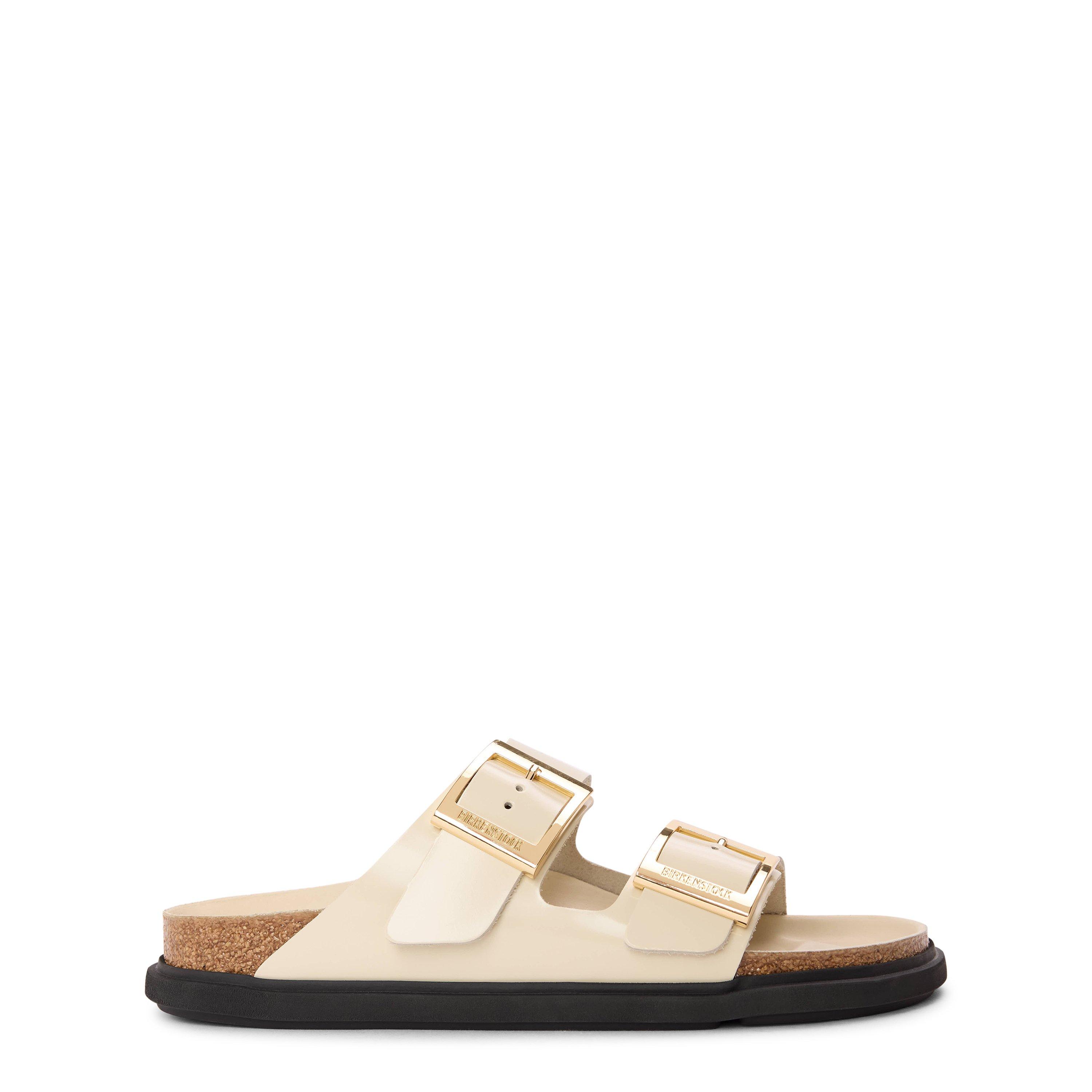 Birkenstock Womens Arizona Big Buckle - Ecru - Size 41 (7.5)
