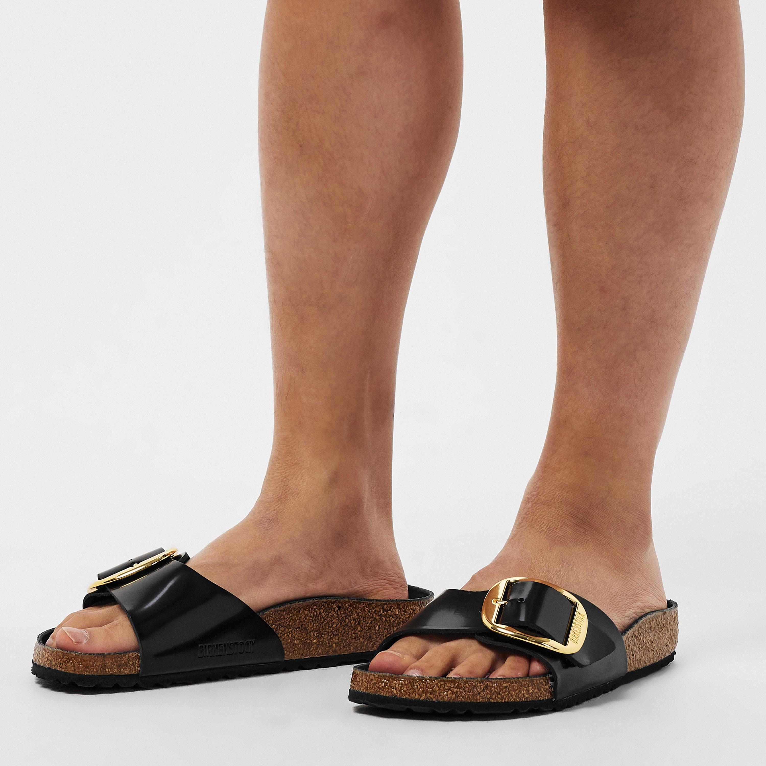 Birkenstock | Madrid Big Buckle High Shine | Flat Sandals | Cruise