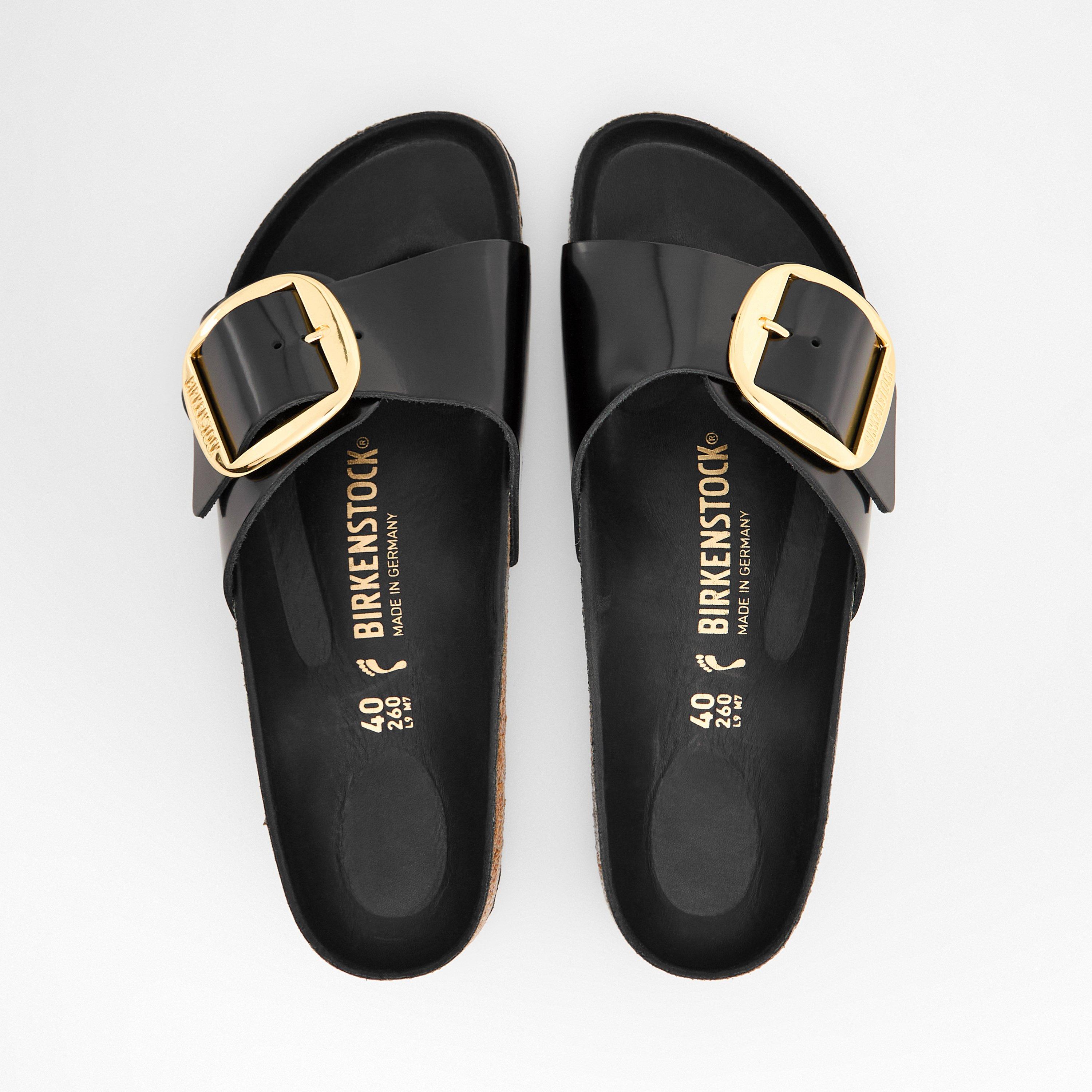 Birkenstock | Madrid Big Buckle High Shine | Flat Sandals | Cruise