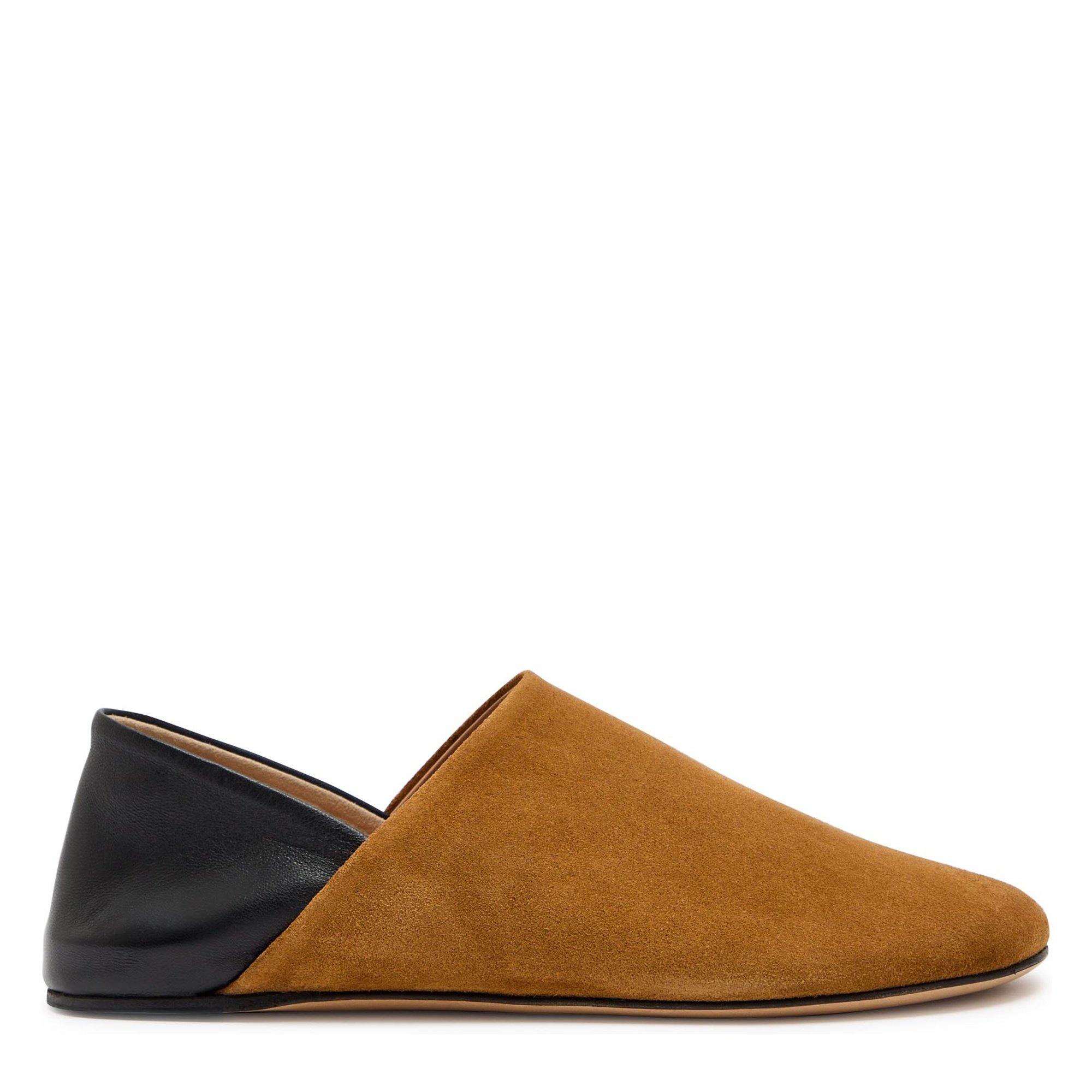 CAMEL - JW Anderson - Women's Slipper Suede Flat Mules - 1