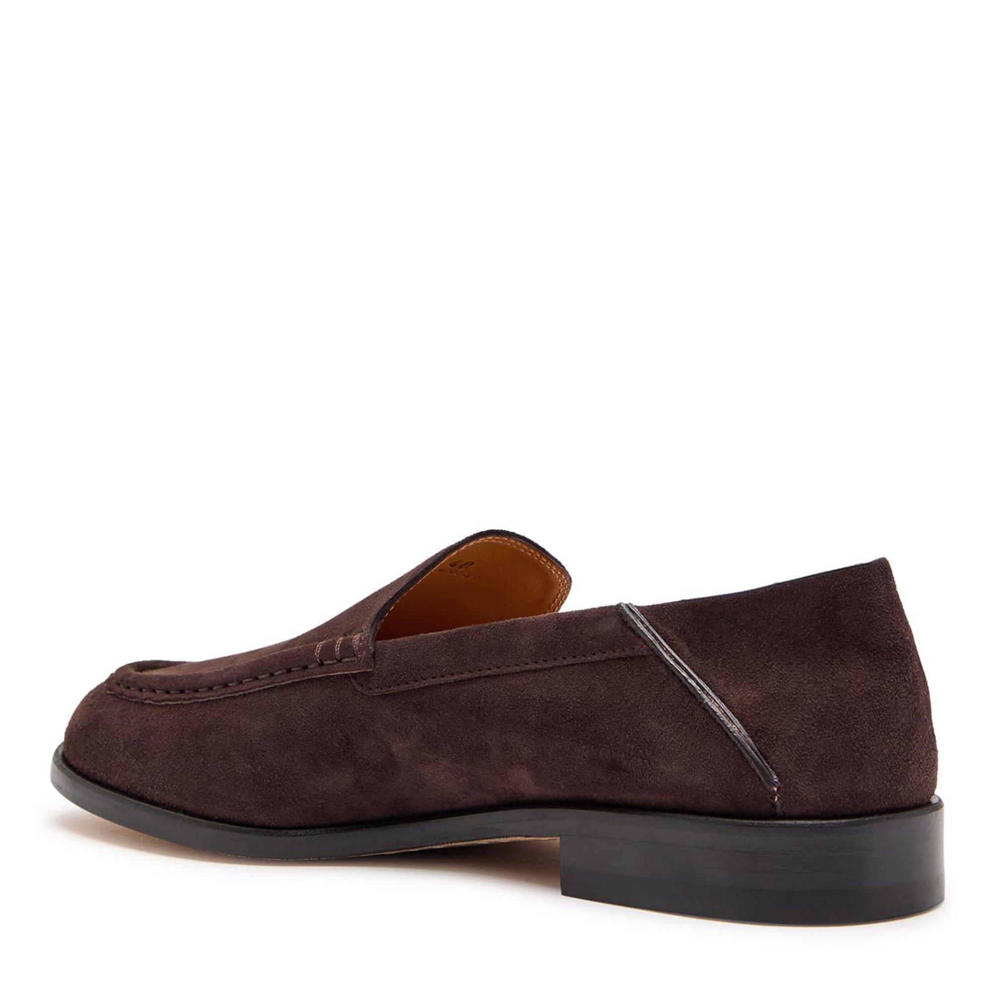 BROWN - Tods - Women's Suede Sabot Loafers - 2