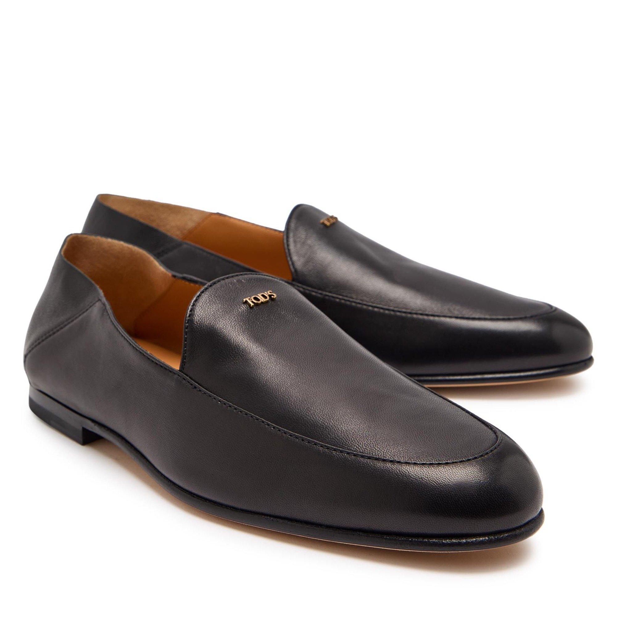 BLACK - Tods - CUOIO 25M SABOT PANTOFOLA LETT - 3