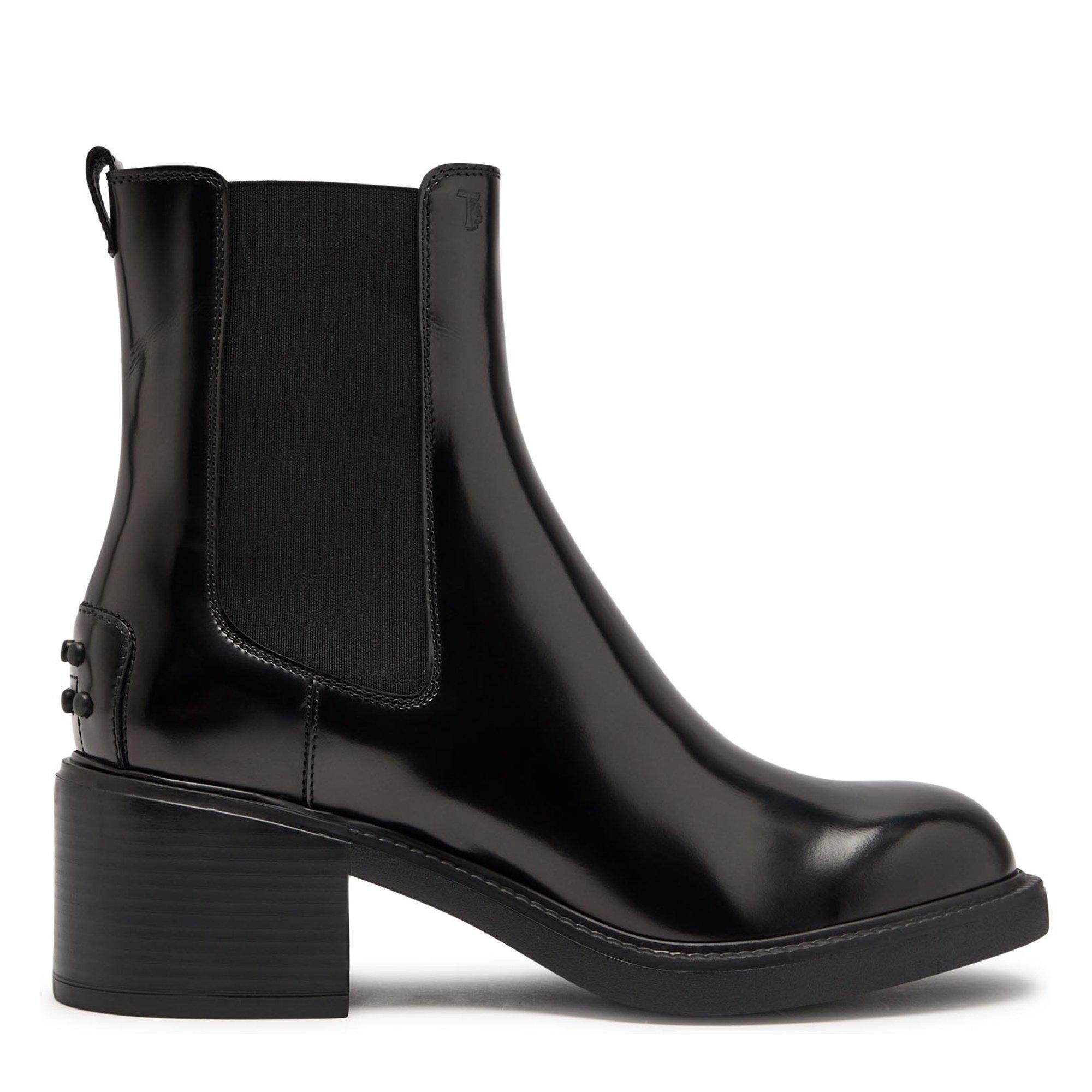 BLACK - Tods - GOMMA T60 73L TRONCHETTO ELAST - 1