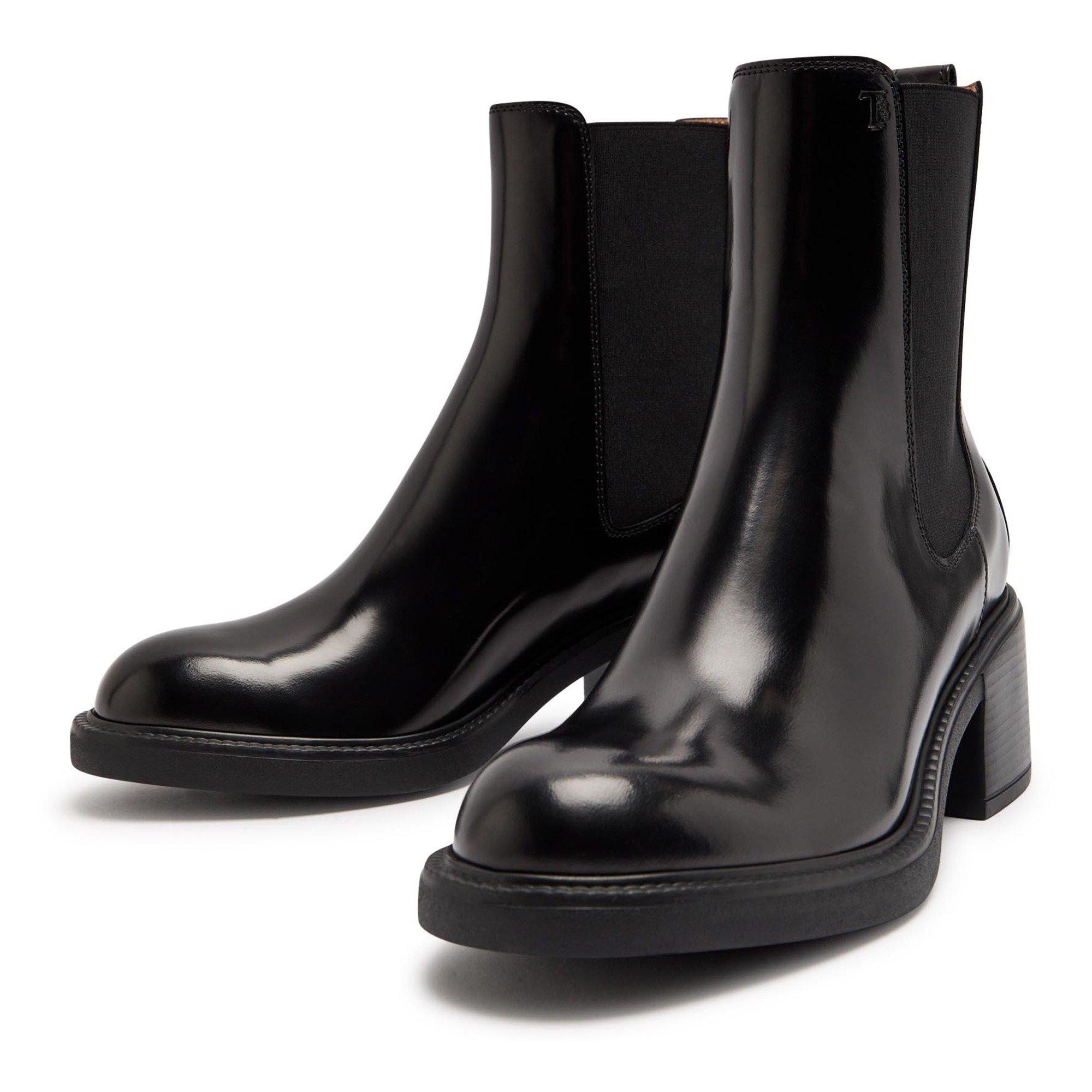 BLACK - Tods - GOMMA T60 73L TRONCHETTO ELAST - 3