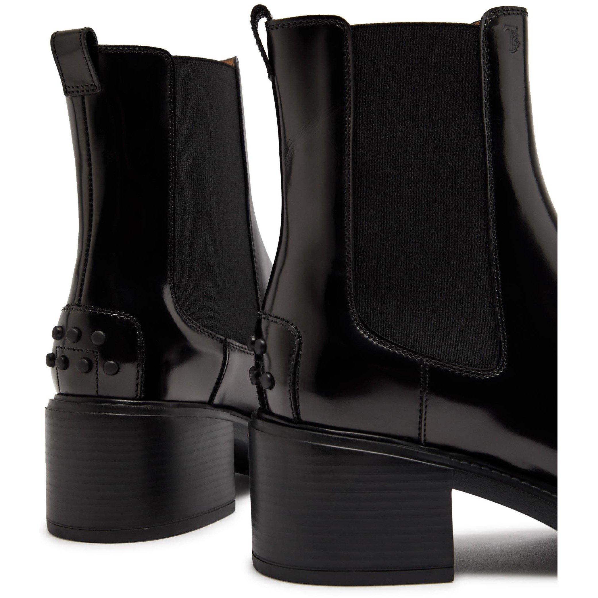 BLACK - Tods - GOMMA T60 73L TRONCHETTO ELAST - 4