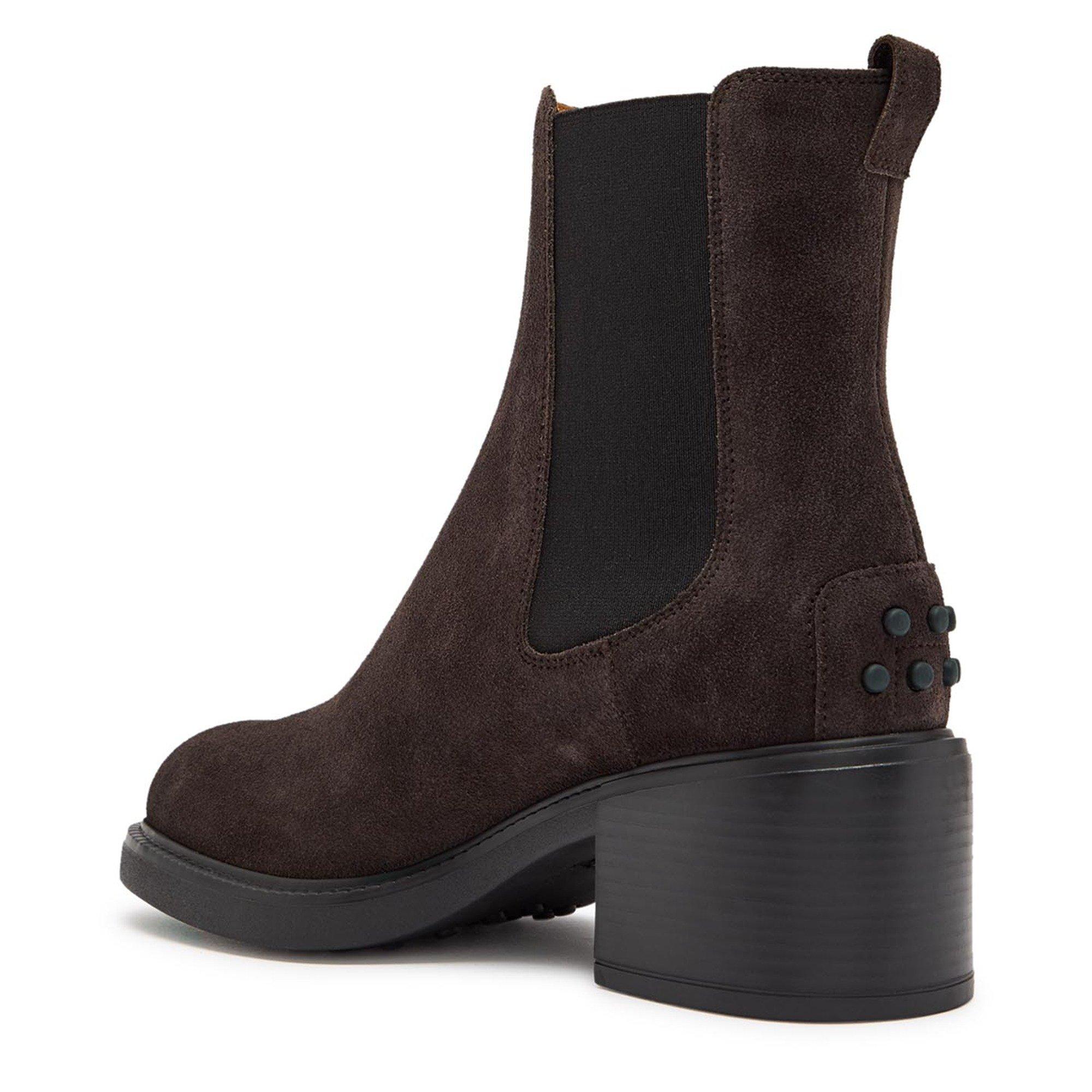 BROWN - Tods - GOMMA T60 73L TRONCHETTO ELAST - 2