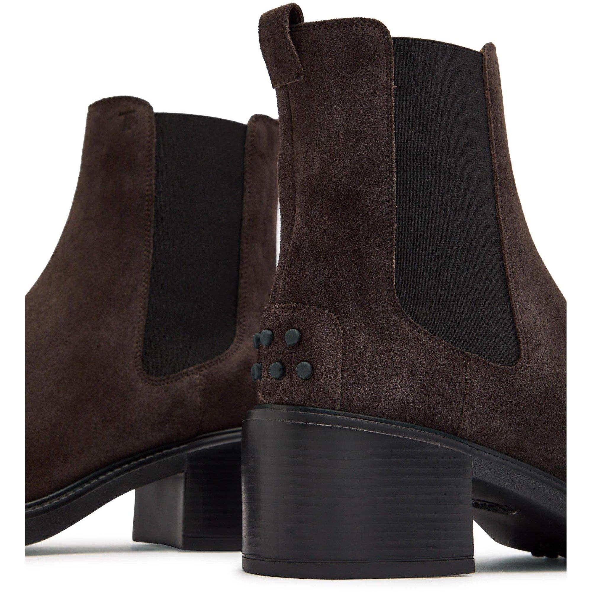 BROWN - Tods - GOMMA T60 73L TRONCHETTO ELAST - 4