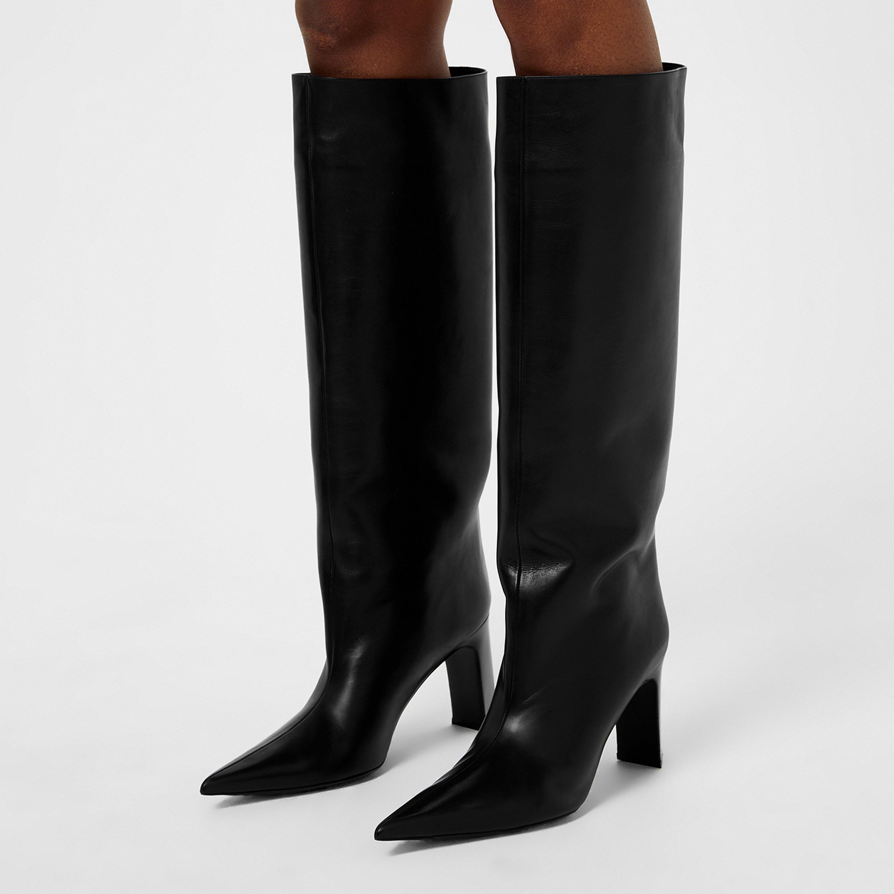 Black - Balenciaga - Blade Heeled Boots - 2