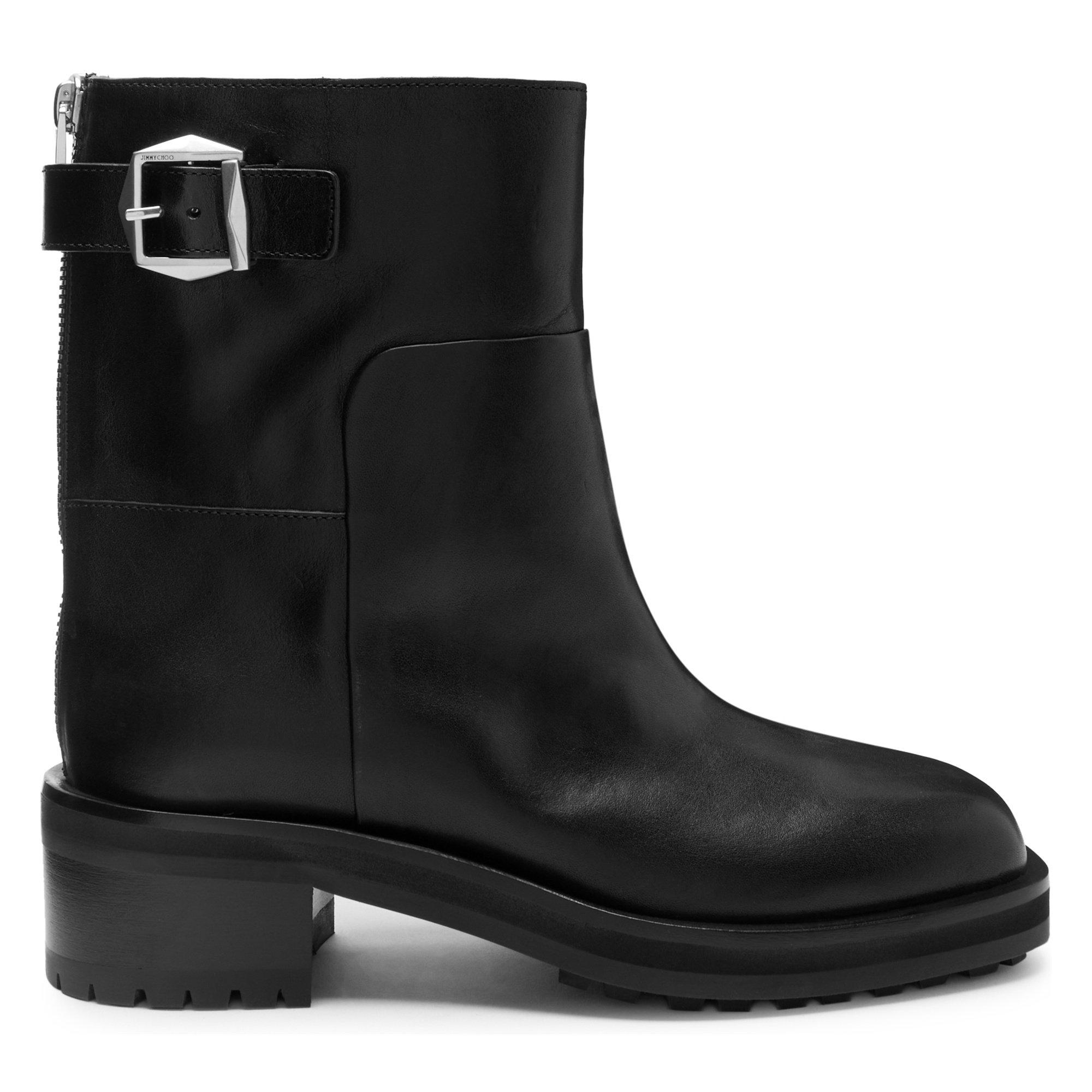 BLACK - Jimmy Choo - BROOKLYN BIKER BOOT09