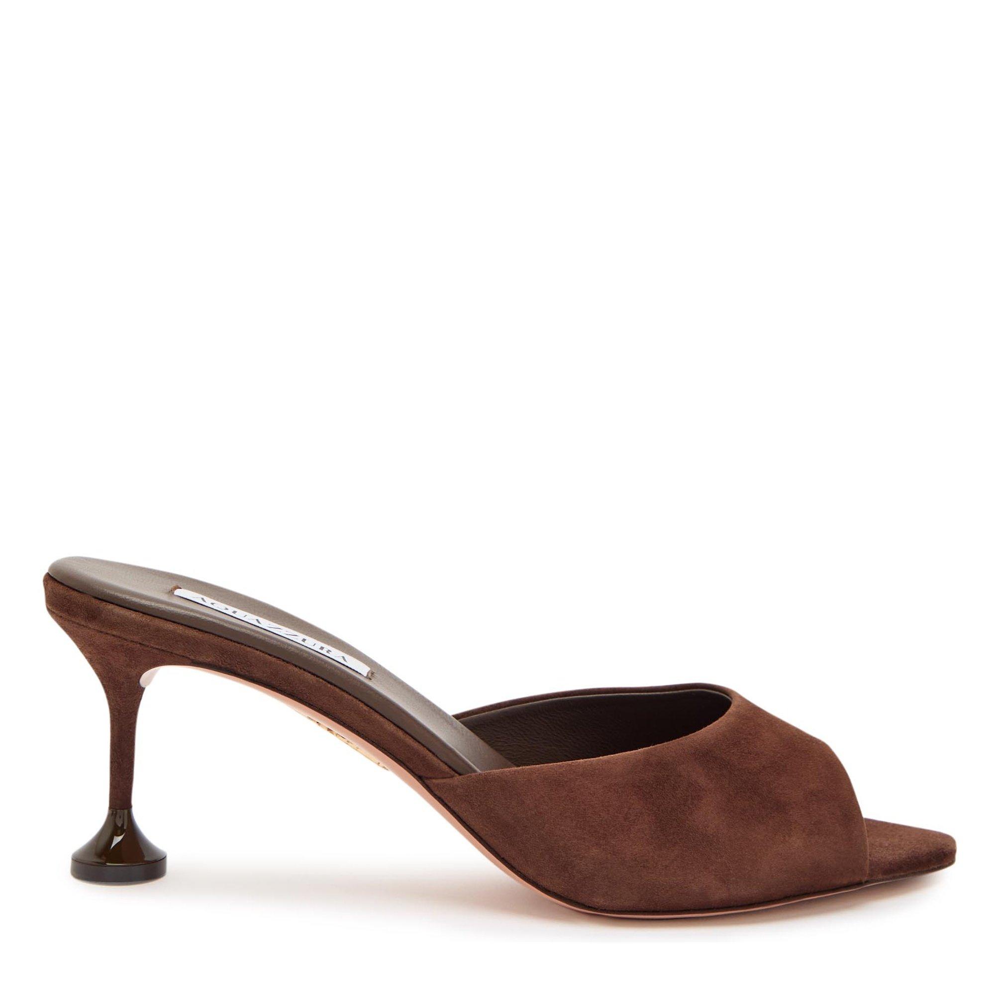 BROWN - Aquazzura - BISOUS MULE 65