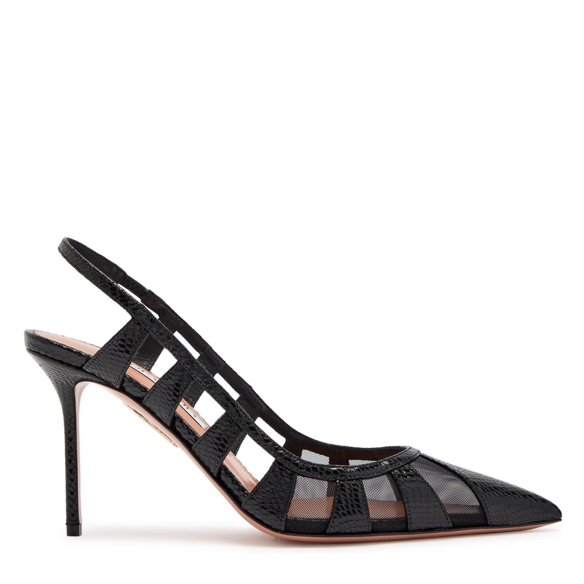 BLACK - Aquazzura - SCREEN PUMP 85