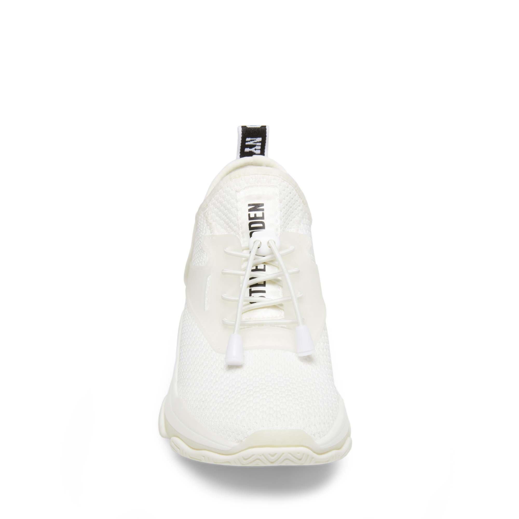White - Steve Madden - Women's Match-E Low-Top Heritage Runner - 3
