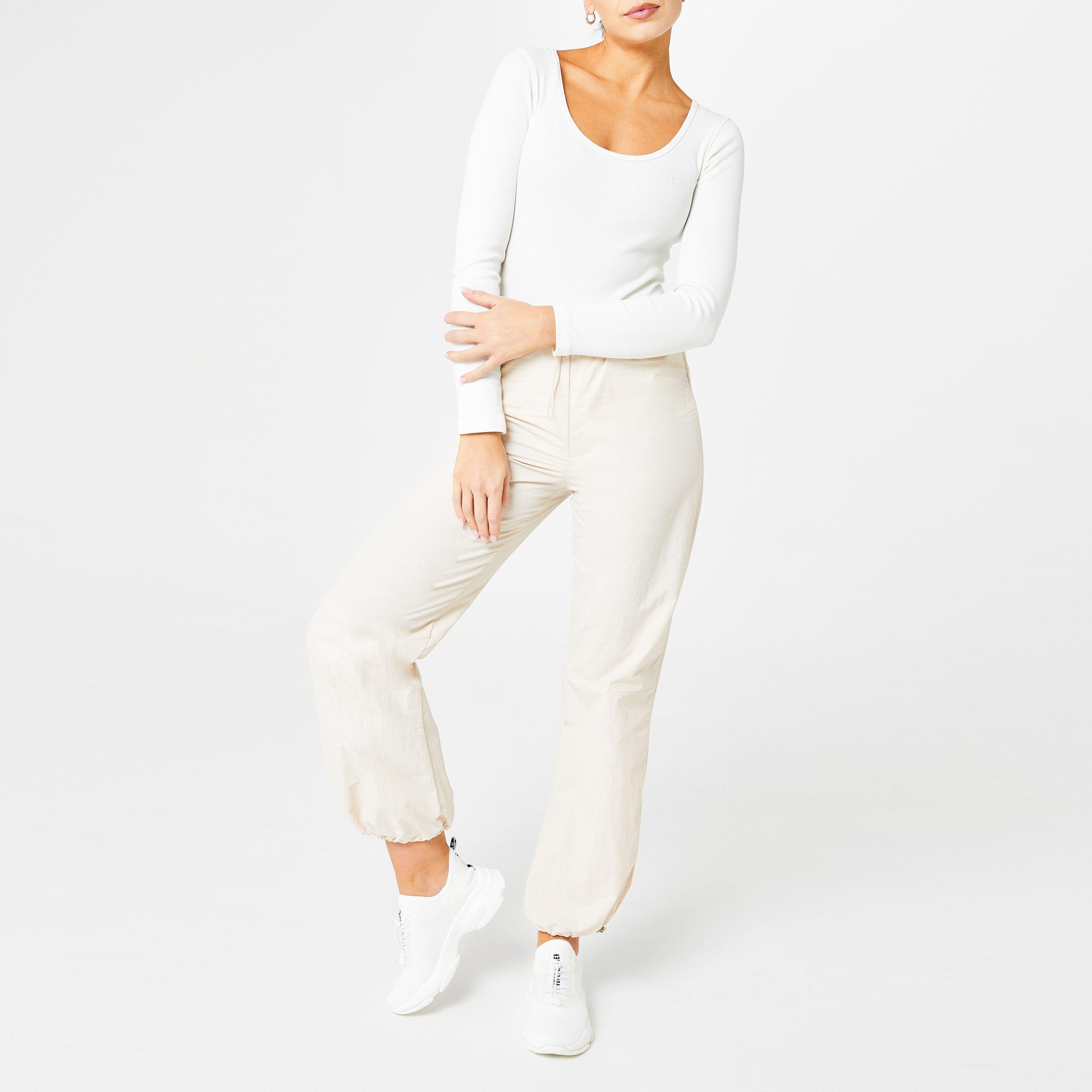 White - Steve Madden - Women's Match-E Low-Top Heritage Runner - 6