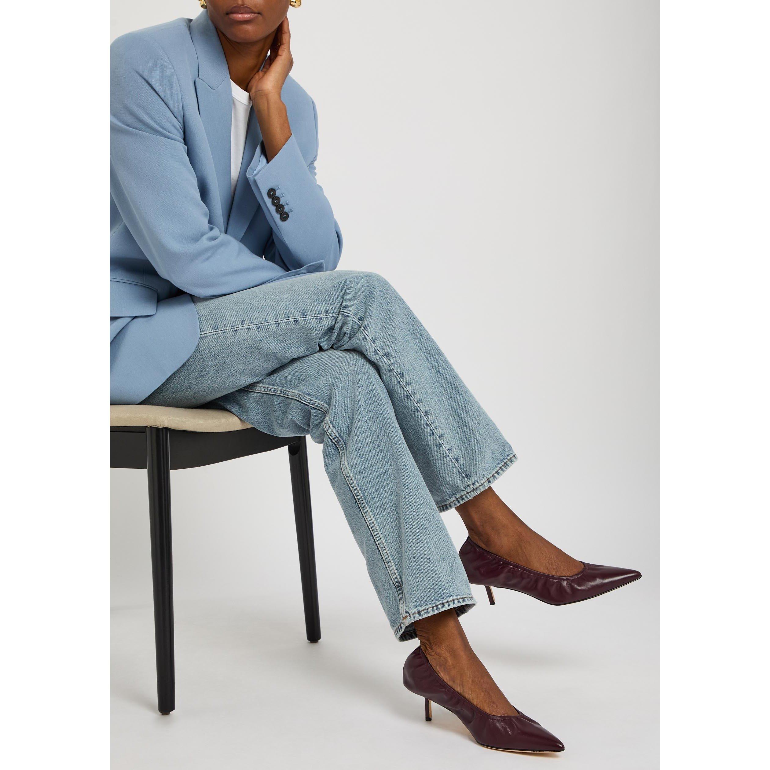 BURGUNDY - Studio Amelia - RHODES 50 HEEL - 3
