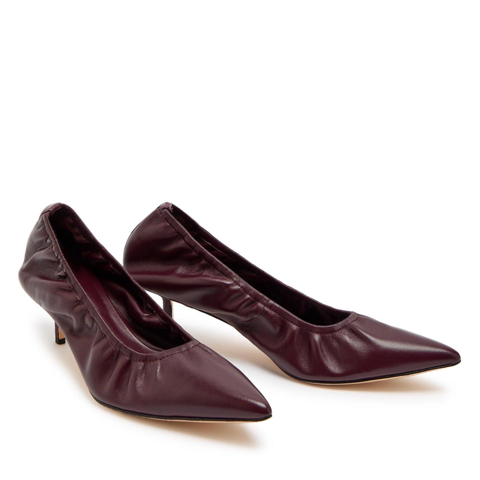 BURGUNDY - Studio Amelia - RHODES 50 HEEL - 4