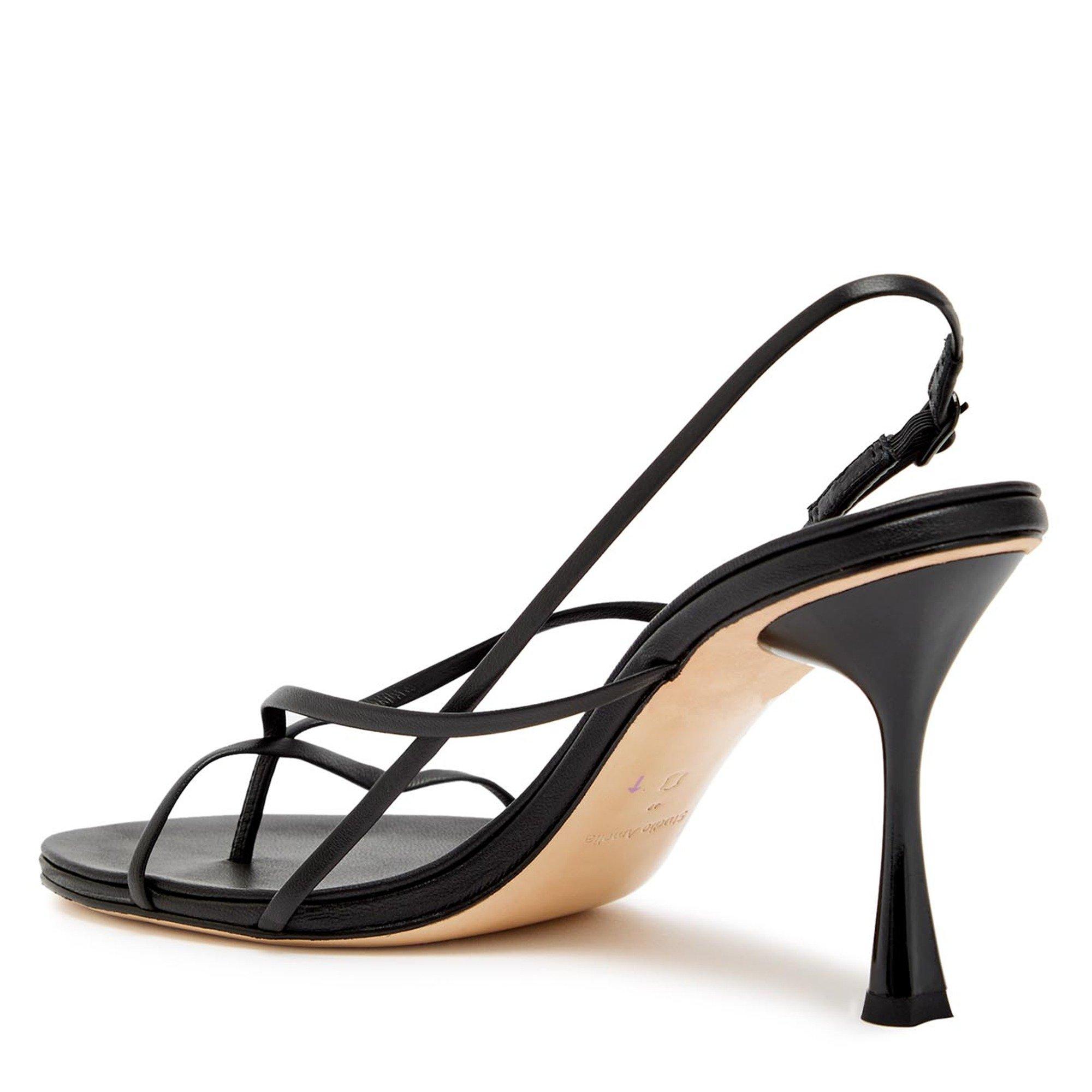 BLACK - Studio Amelia - WISHBONE 90 HEEL - 2