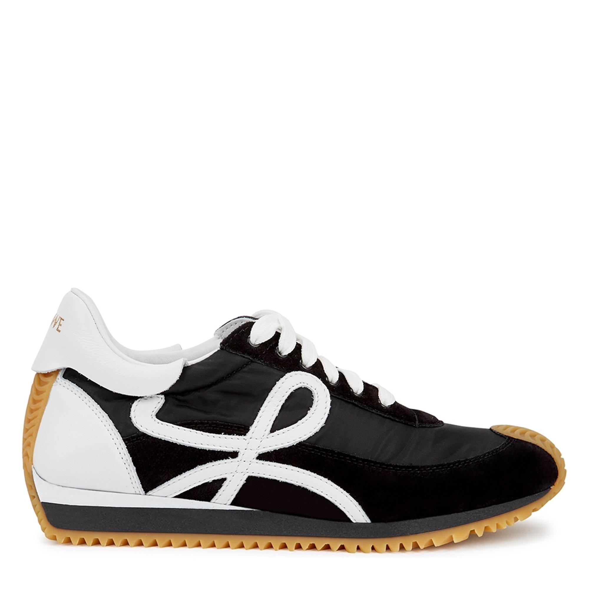 BLACK AND WHITE - LOEWE - Women's Flow Runner - 1