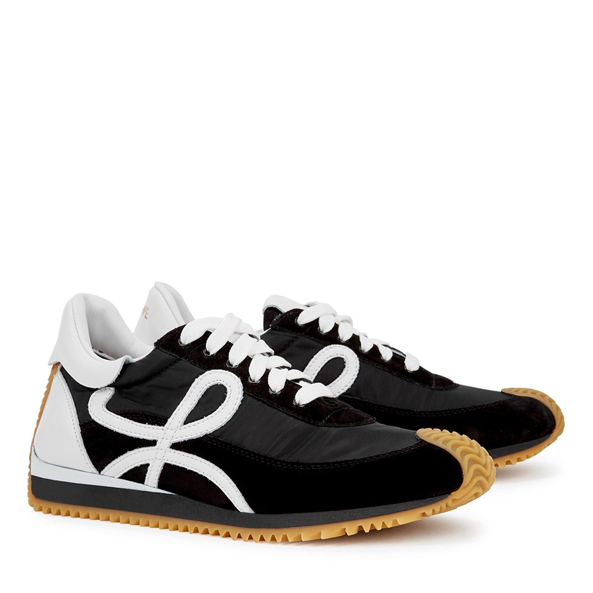 BLACK AND WHITE - LOEWE - Women's Flow Runner - 2