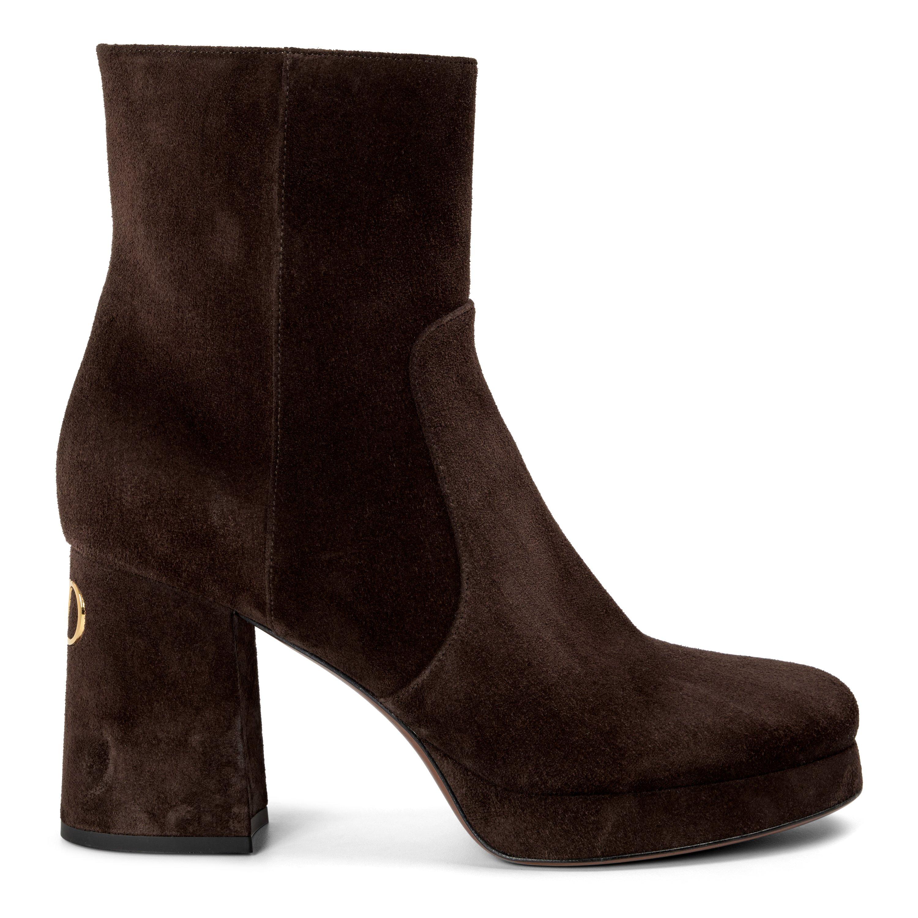 BROWN - Valentino Garavani - BOOTIE FAWCETTE T. 20 90 - 1