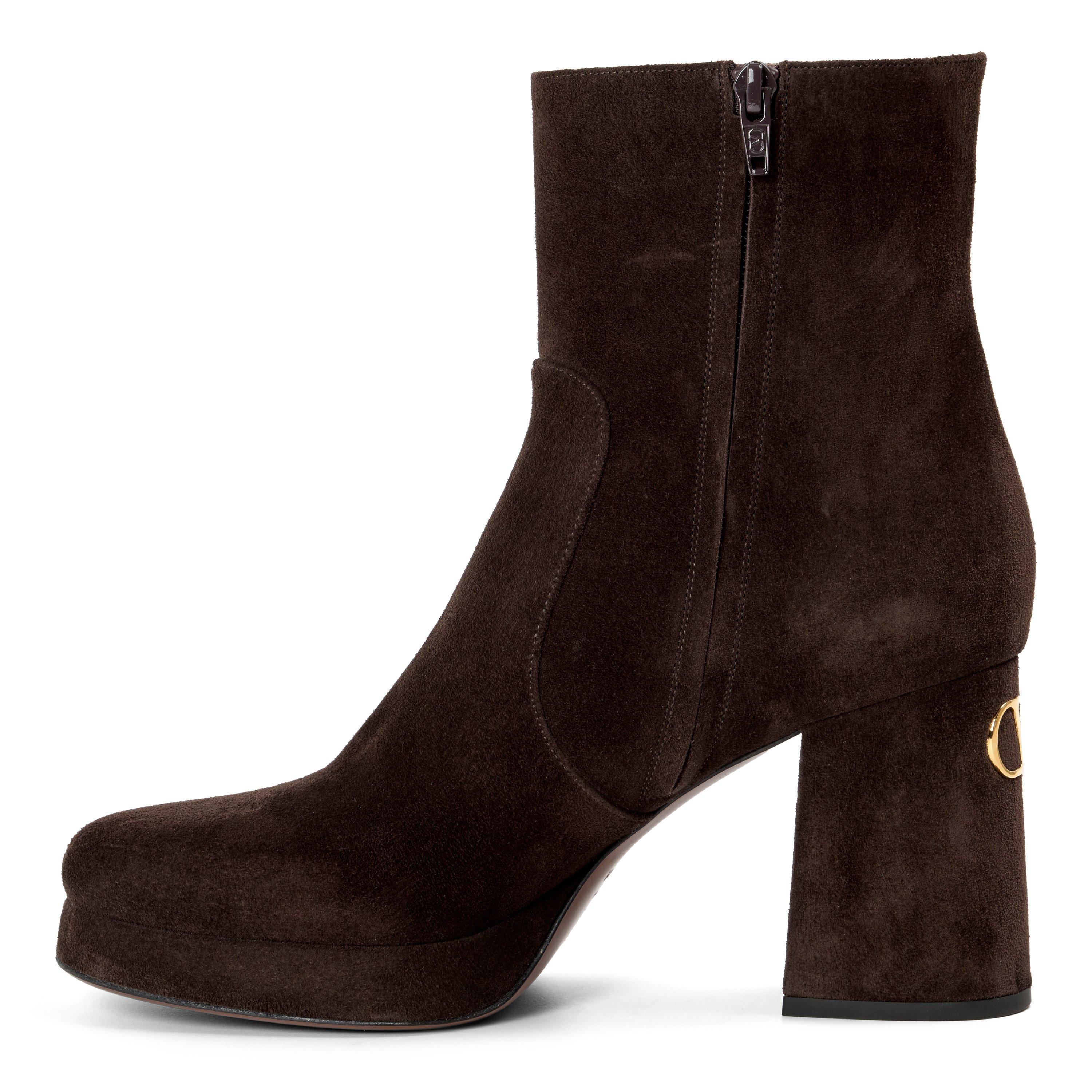 BROWN - Valentino Garavani - BOOTIE FAWCETTE T. 20 90 - 2