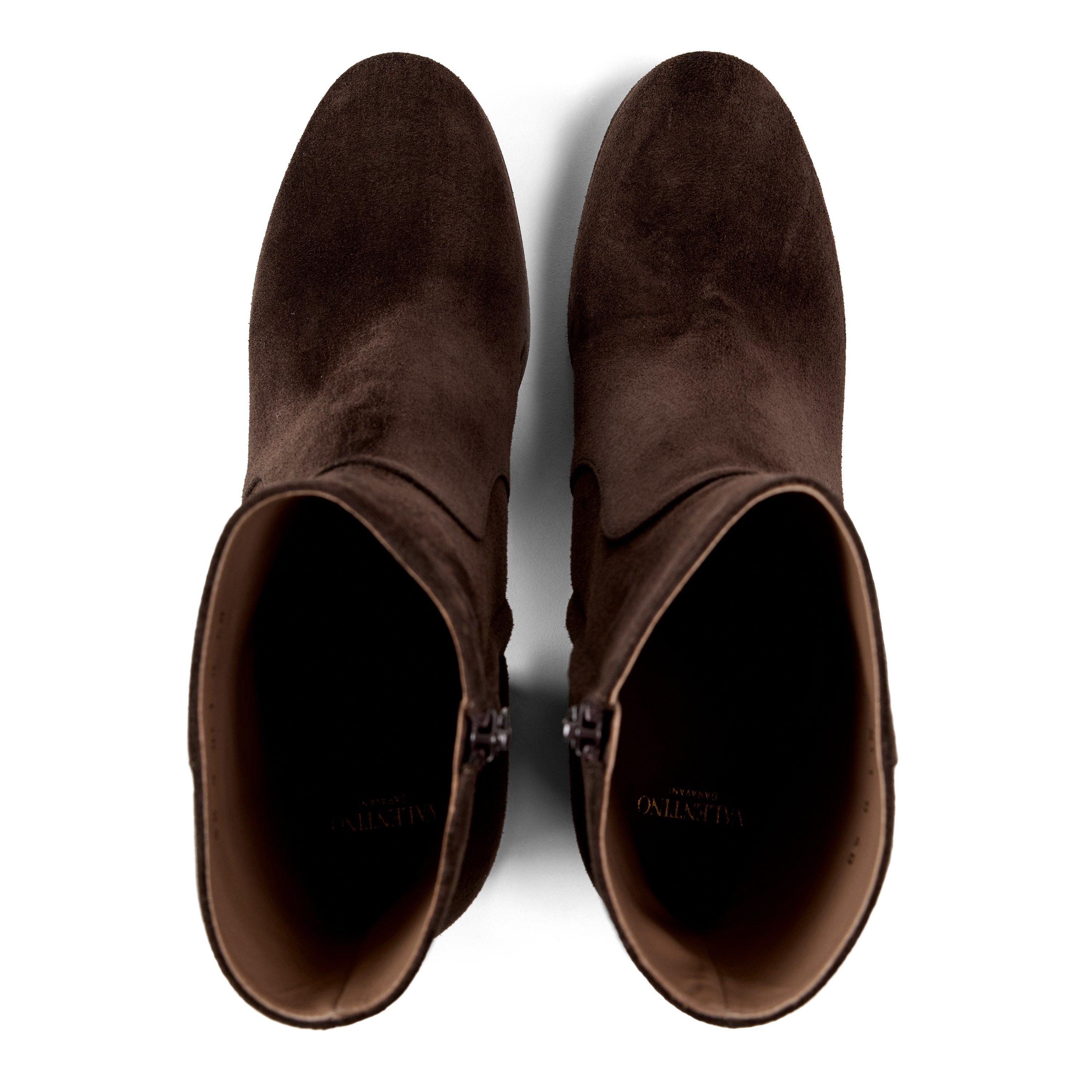 BROWN - Valentino Garavani - BOOTIE FAWCETTE T. 20 90 - 4