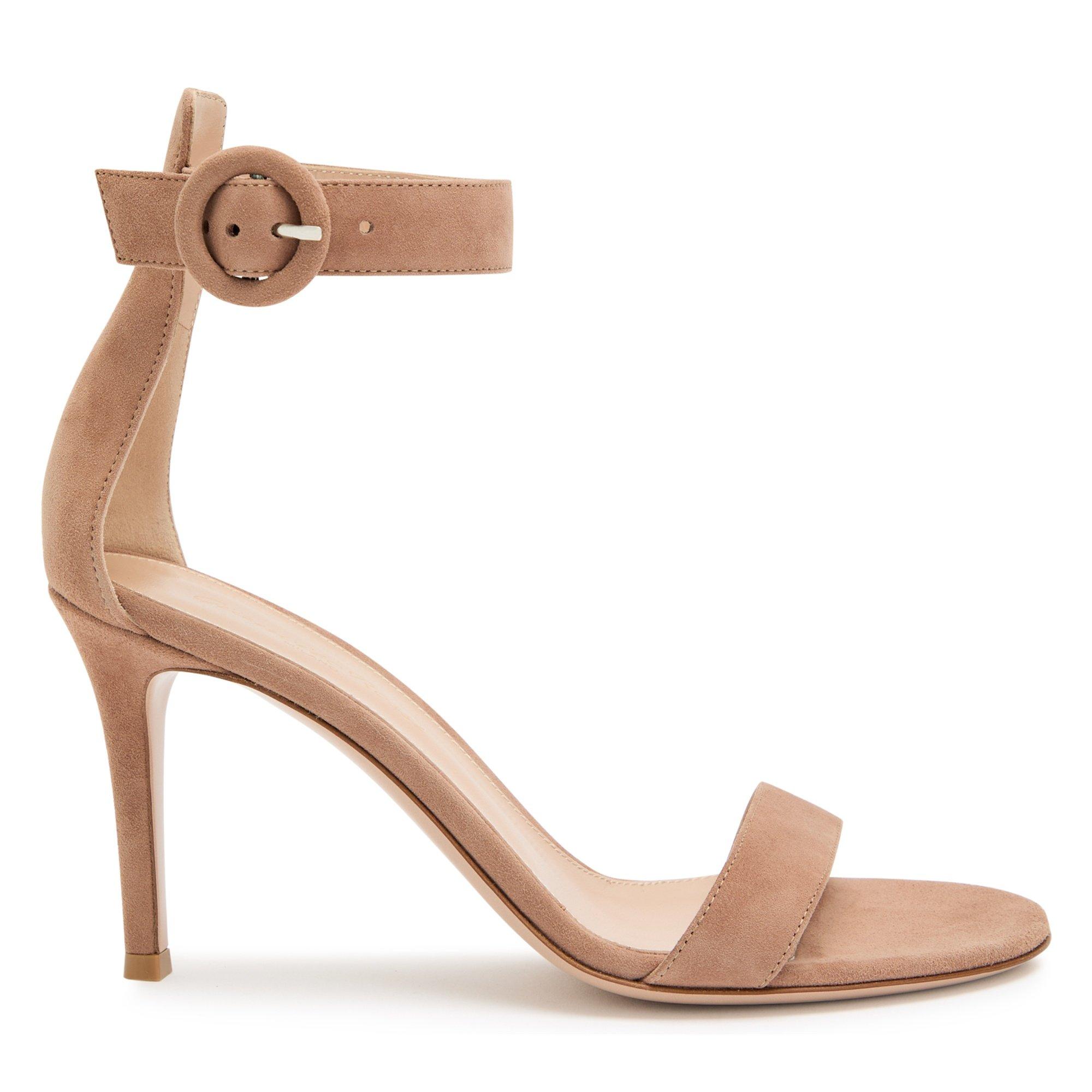 NUDE - Gianvito Rossi - PORTOFINO CAMOSCIO SANDAL - 1