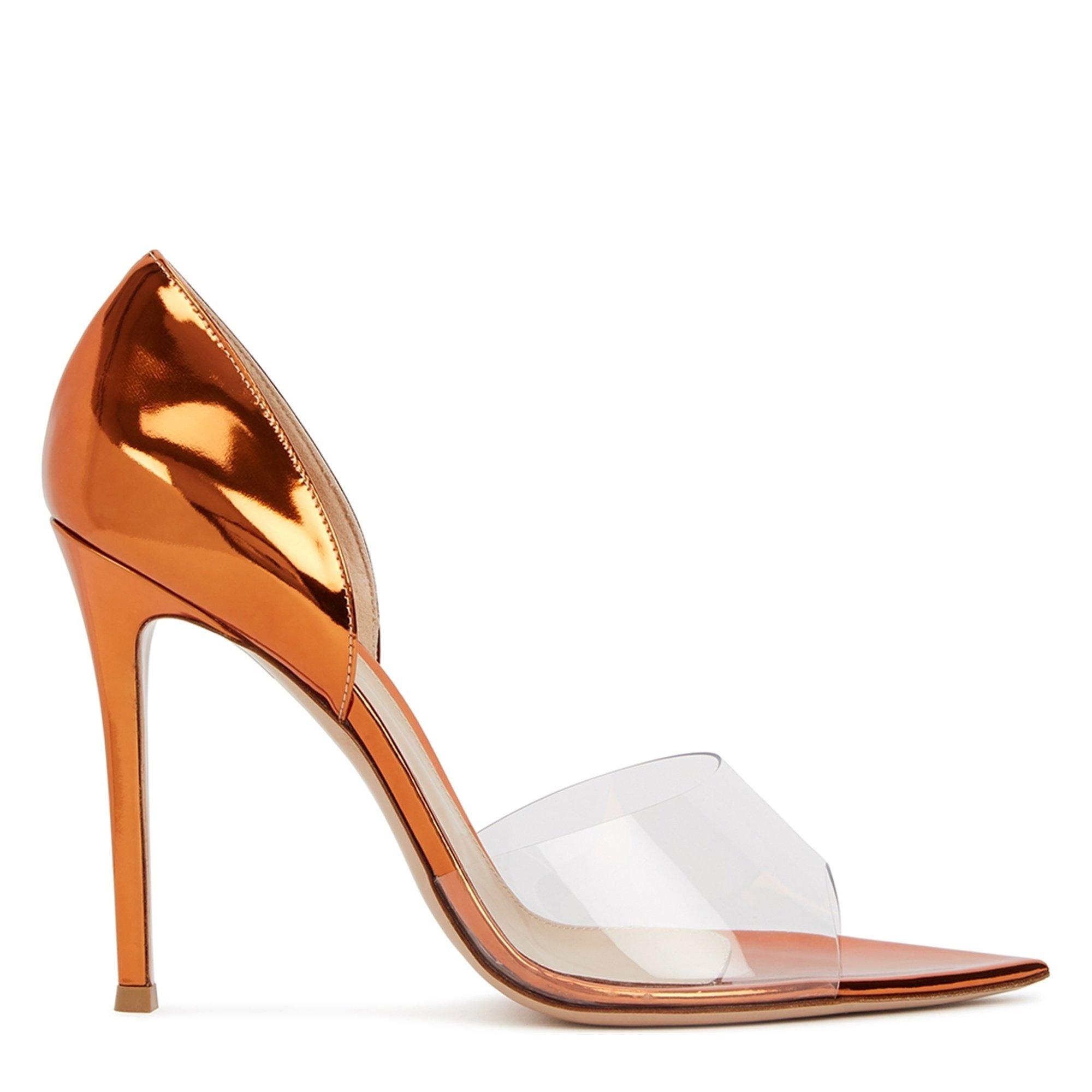 ORANGE - Gianvito Rossi - BREE GLASS PUMP - 1
