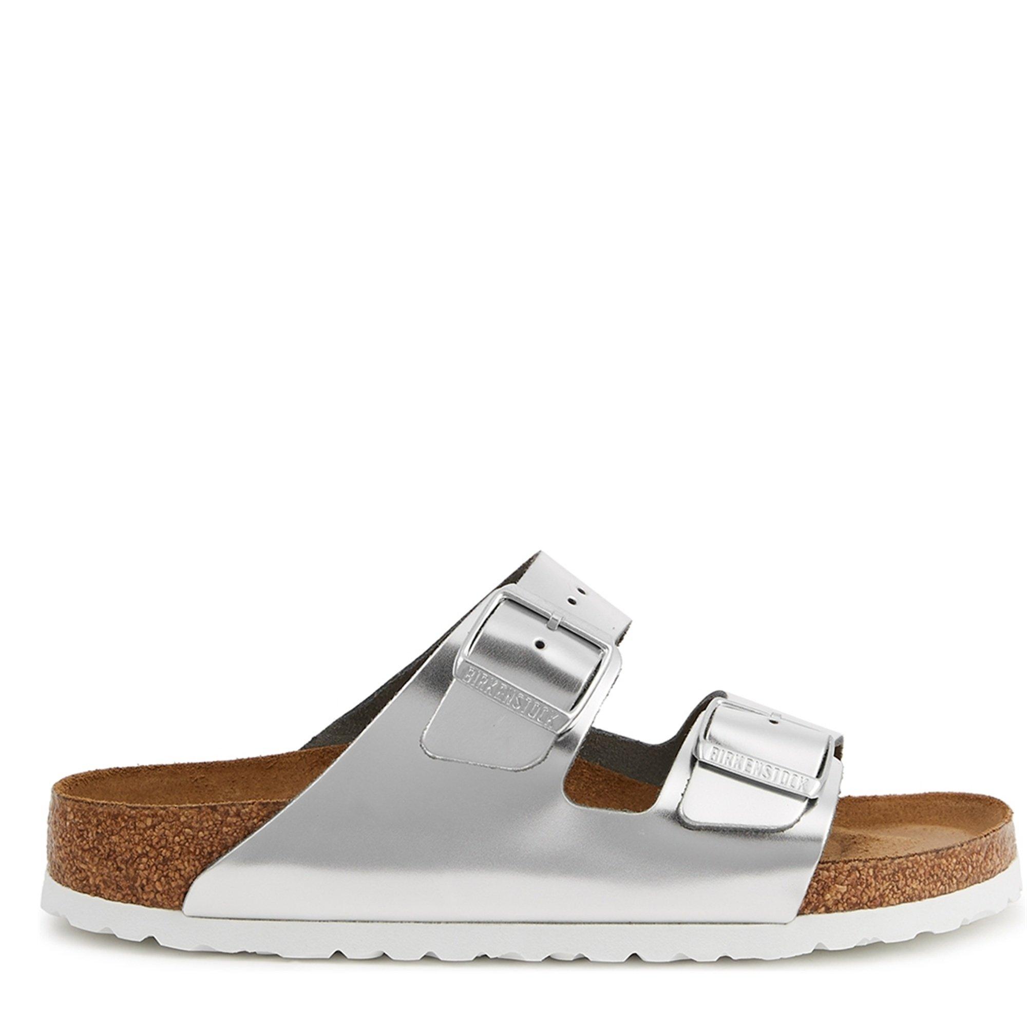 SILVER - Birkenstock - ARIZONA METALLIC SANDAL - 1
