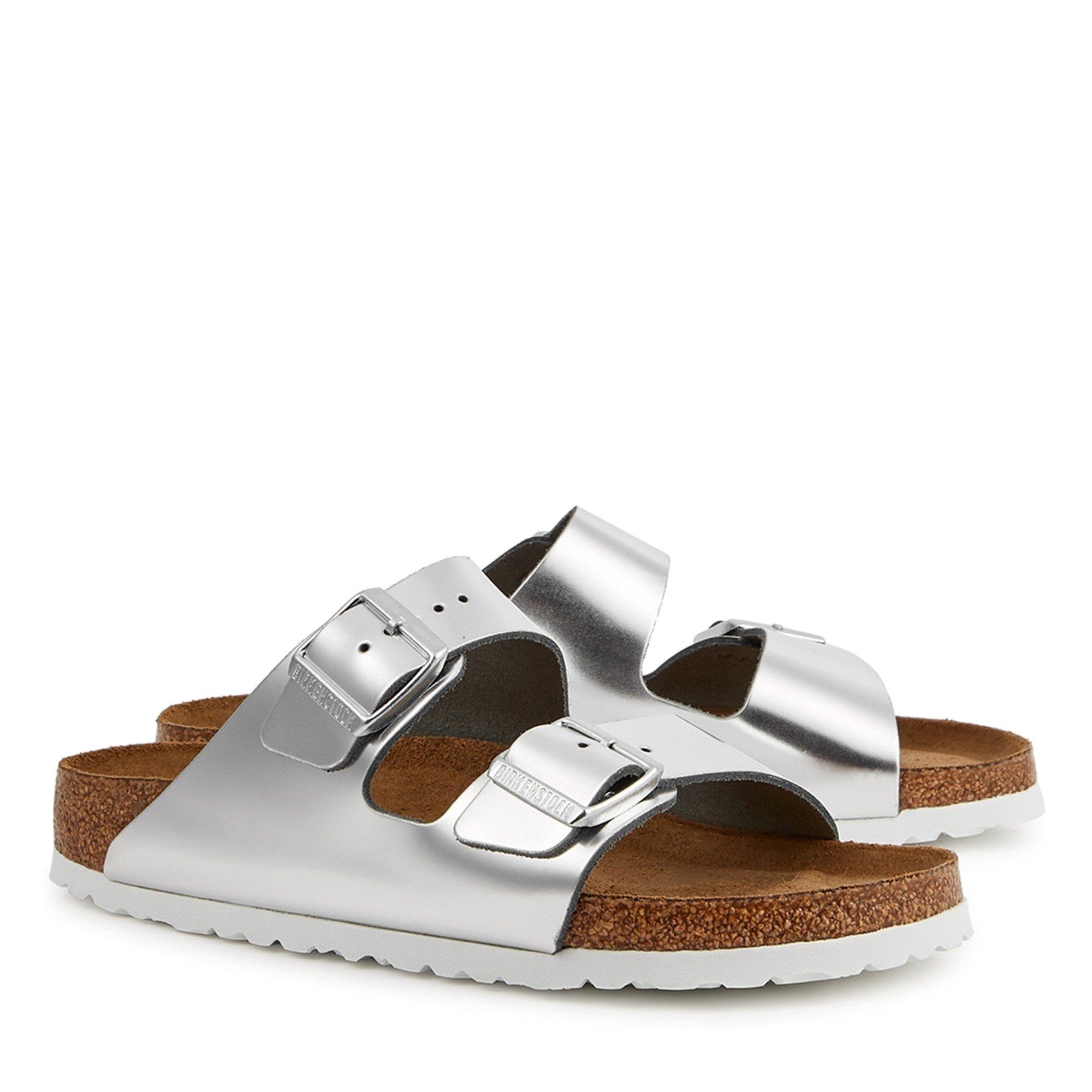 SILVER - Birkenstock - ARIZONA METALLIC SANDAL - 2