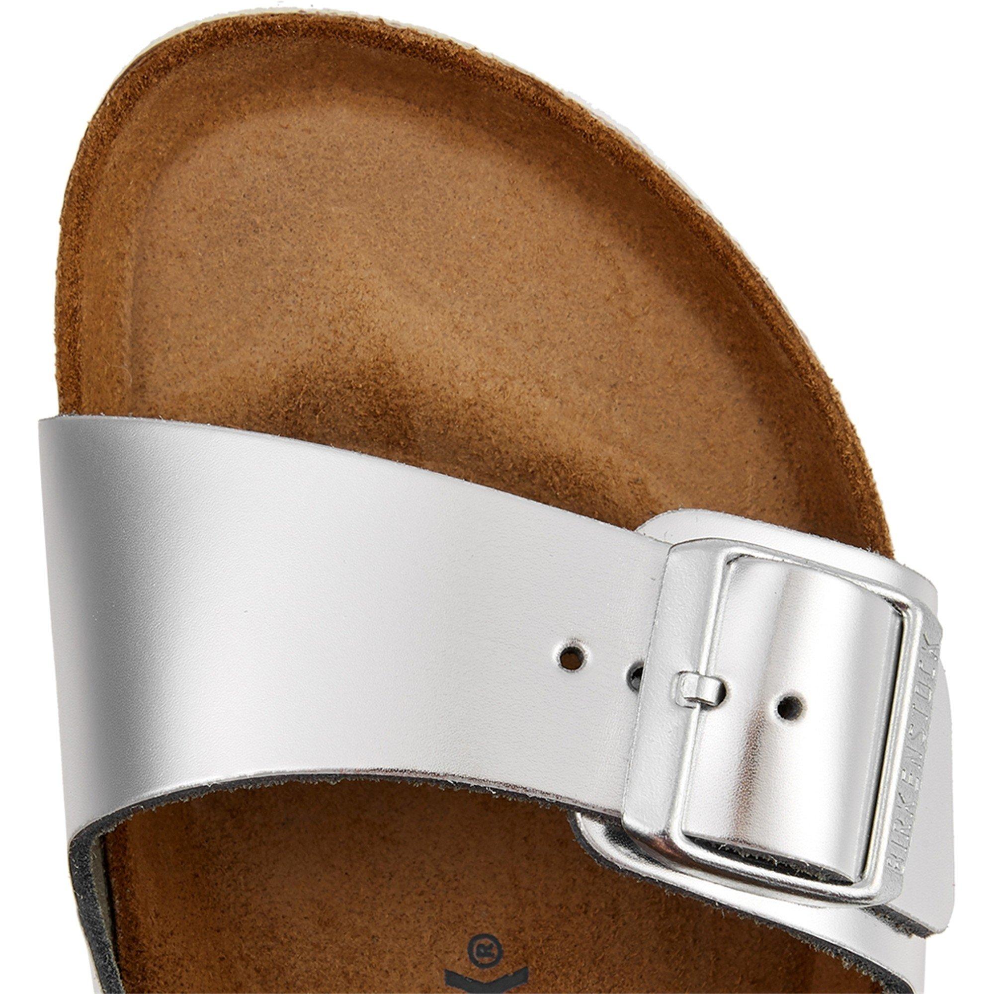 SILVER - Birkenstock - ARIZONA METALLIC SANDAL - 5