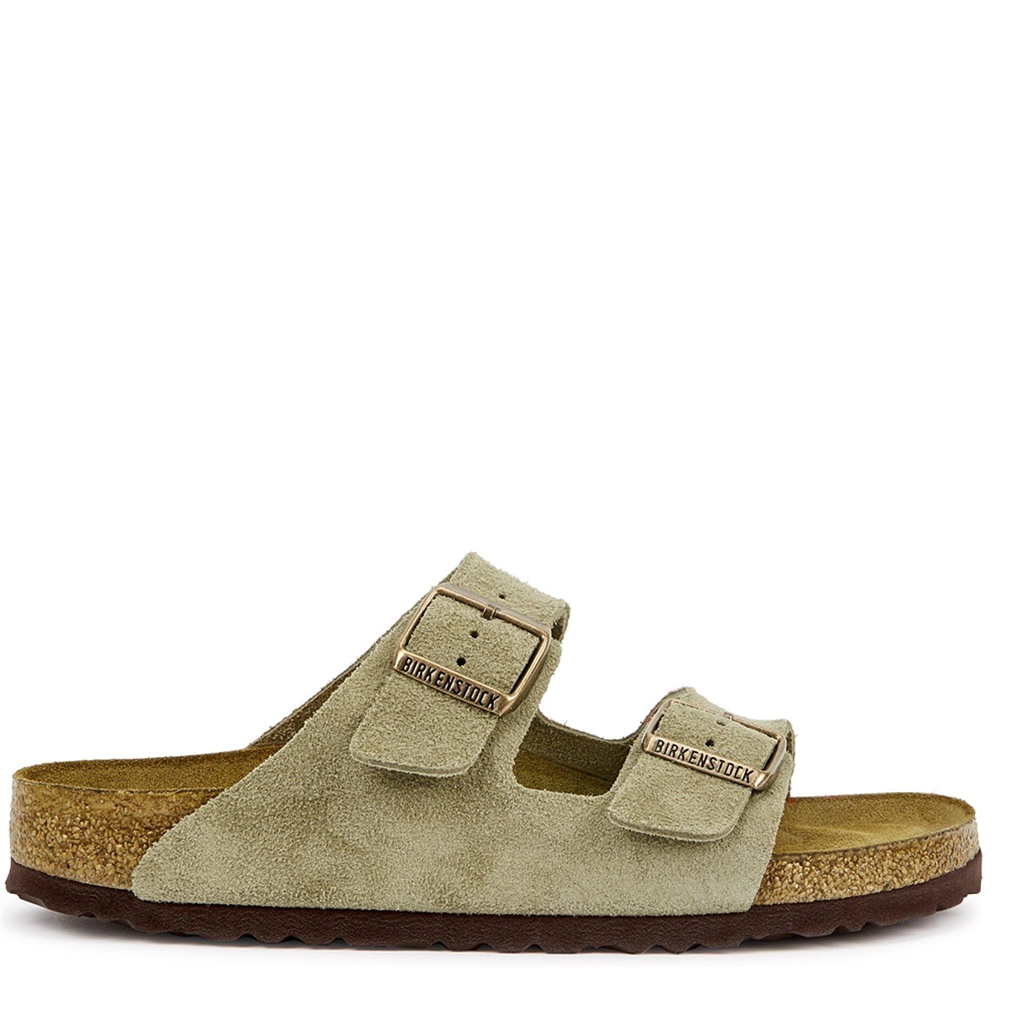 TAUPE - Birkenstock - ARIZONA SUEDE SANDAL - 1