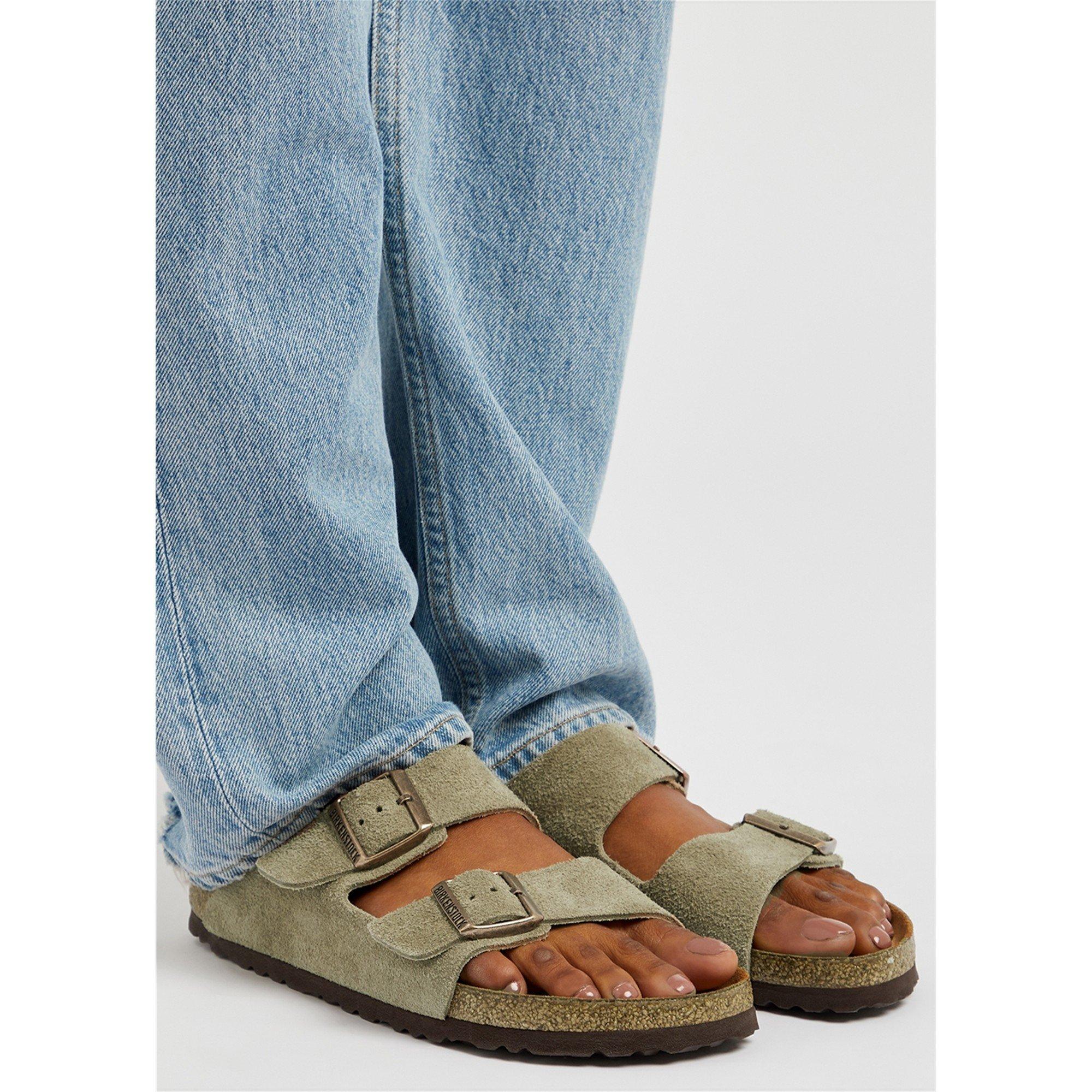TAUPE - Birkenstock - ARIZONA SUEDE SANDAL - 3