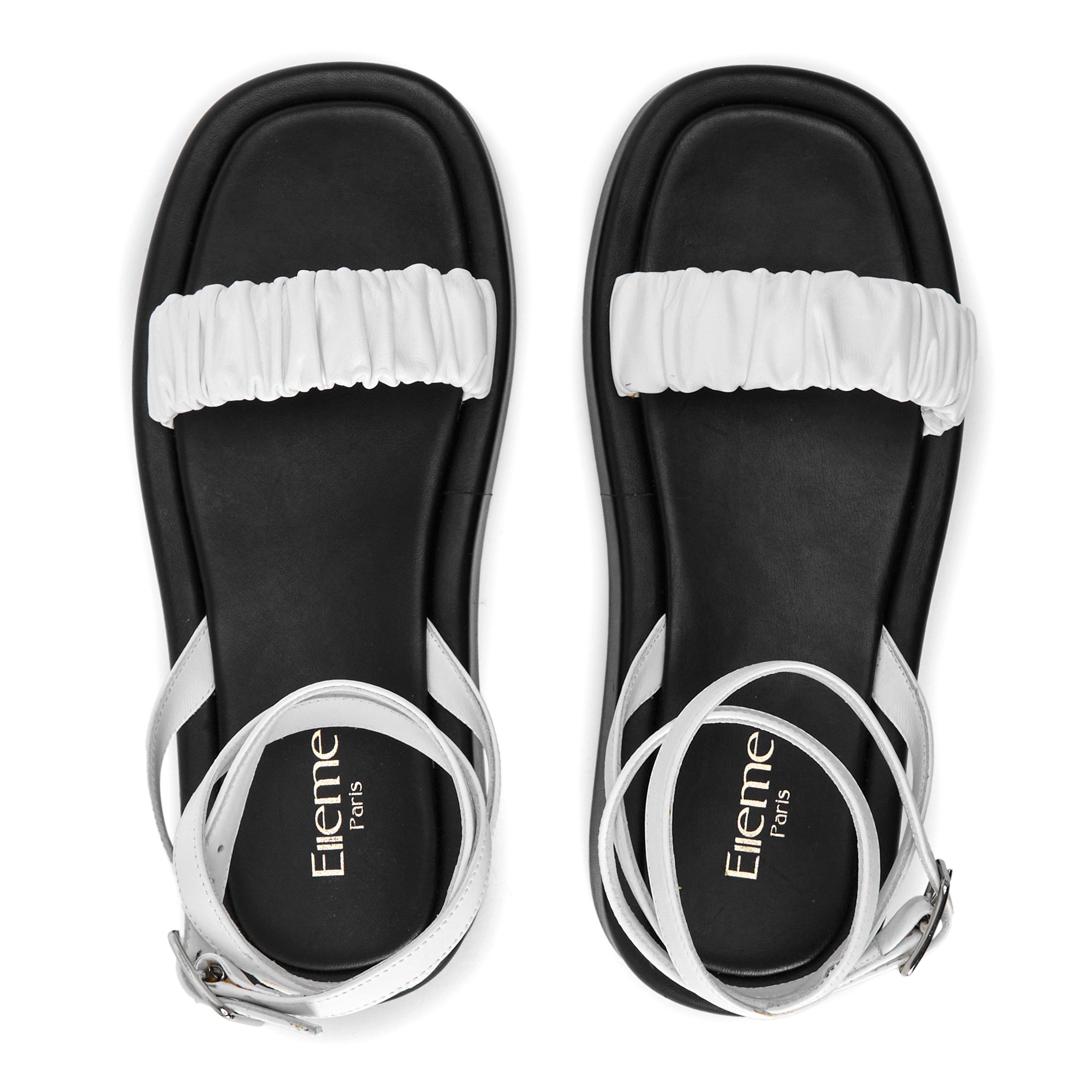 BLACK AND WHITE - Elleme - CHOUCHOU PLATFORM SANDAL - 4