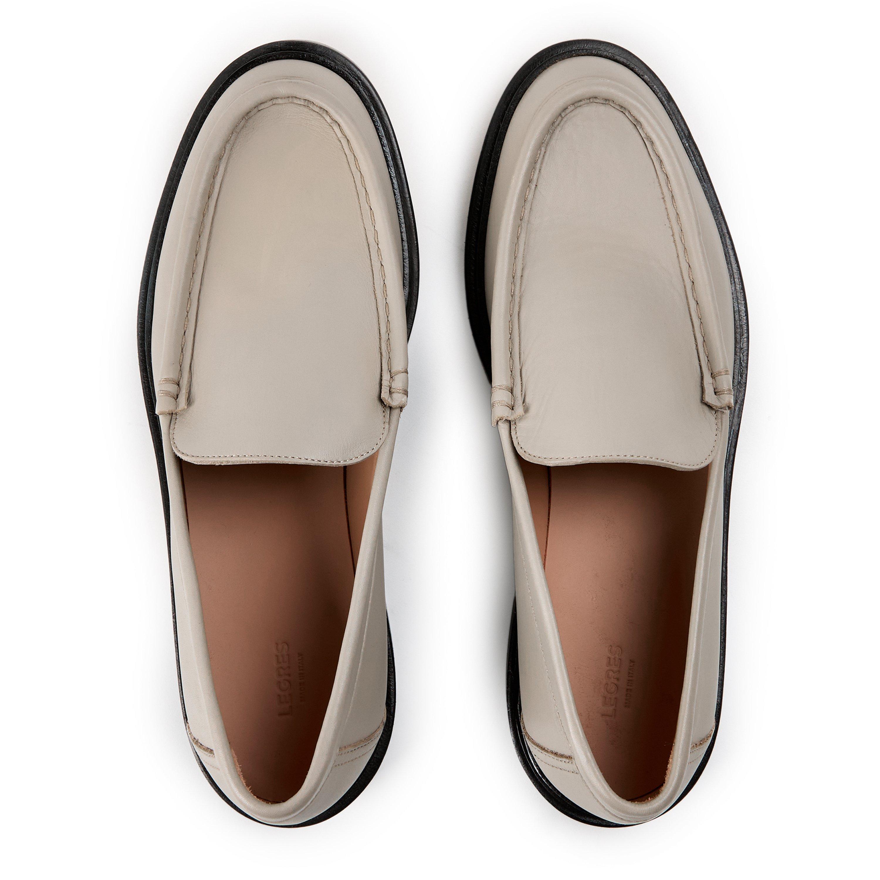 LIGHT GREY - Legres - MODEL 21 LOAFER LEATHER S - 4