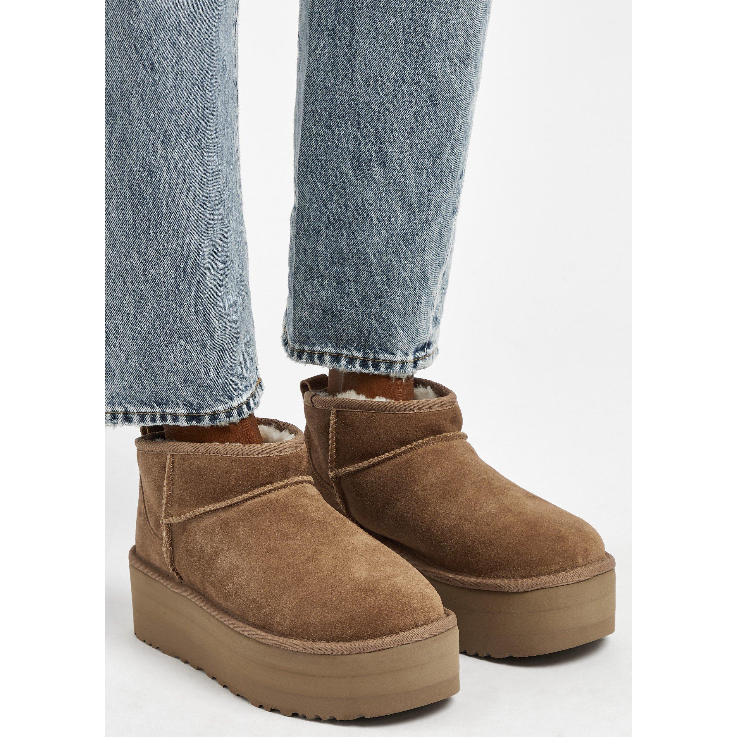 TAN - Ugg - CLASSIC ULTRA MINI PLATFORM BT - 3