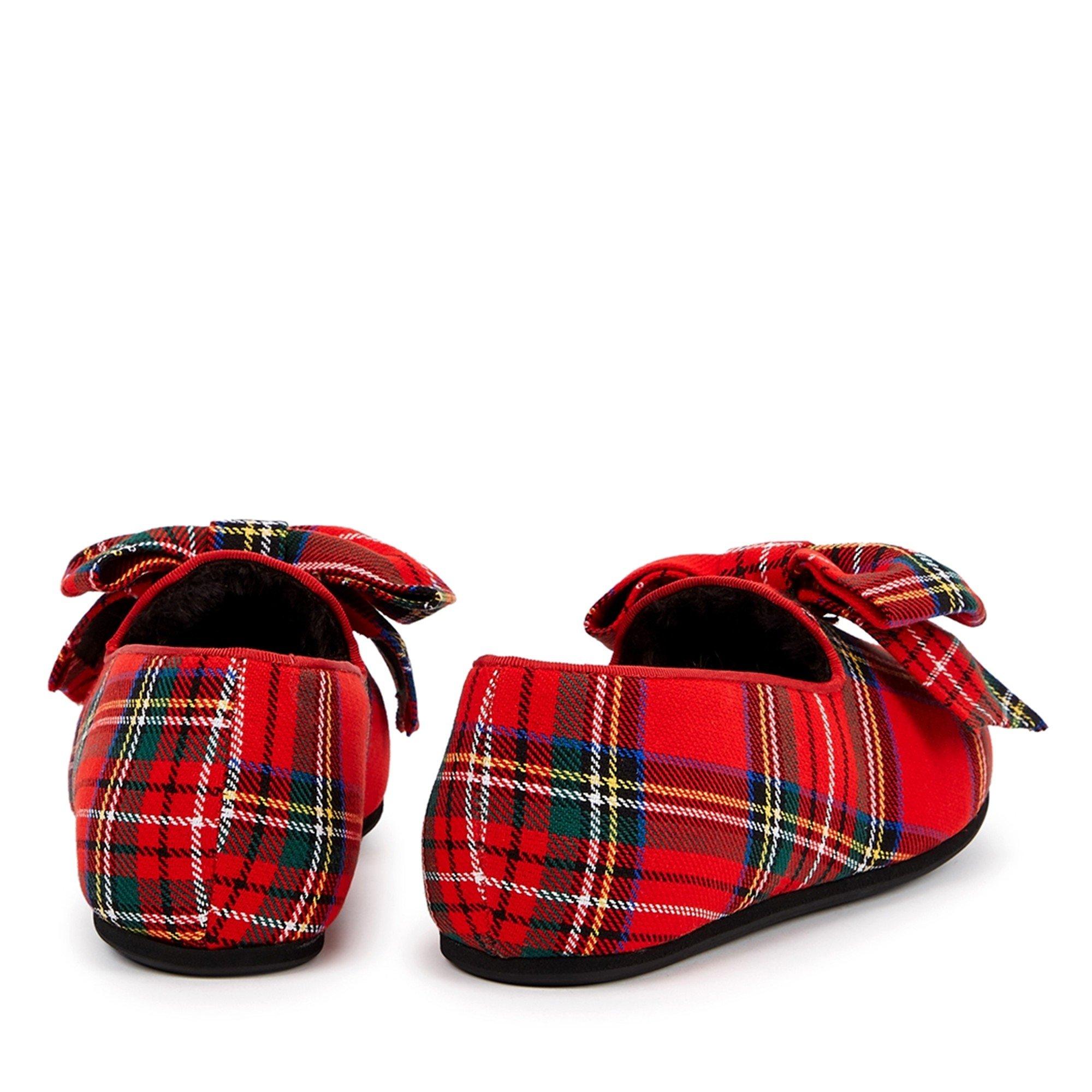 MULTICOLOURED - Hums - PUNK TARTAN BOWTIE LOAFER - 4