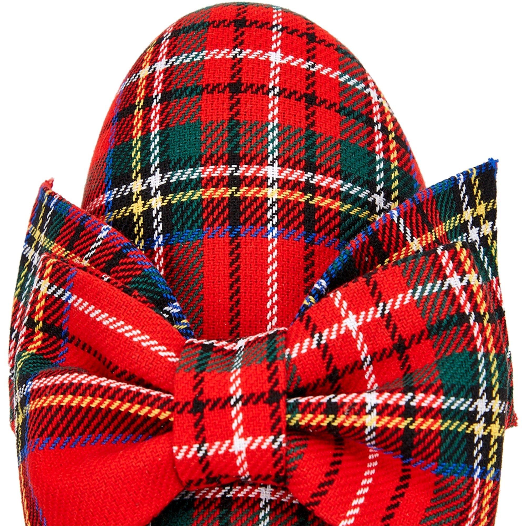 MULTICOLOURED - Hums - PUNK TARTAN BOWTIE LOAFER - 5