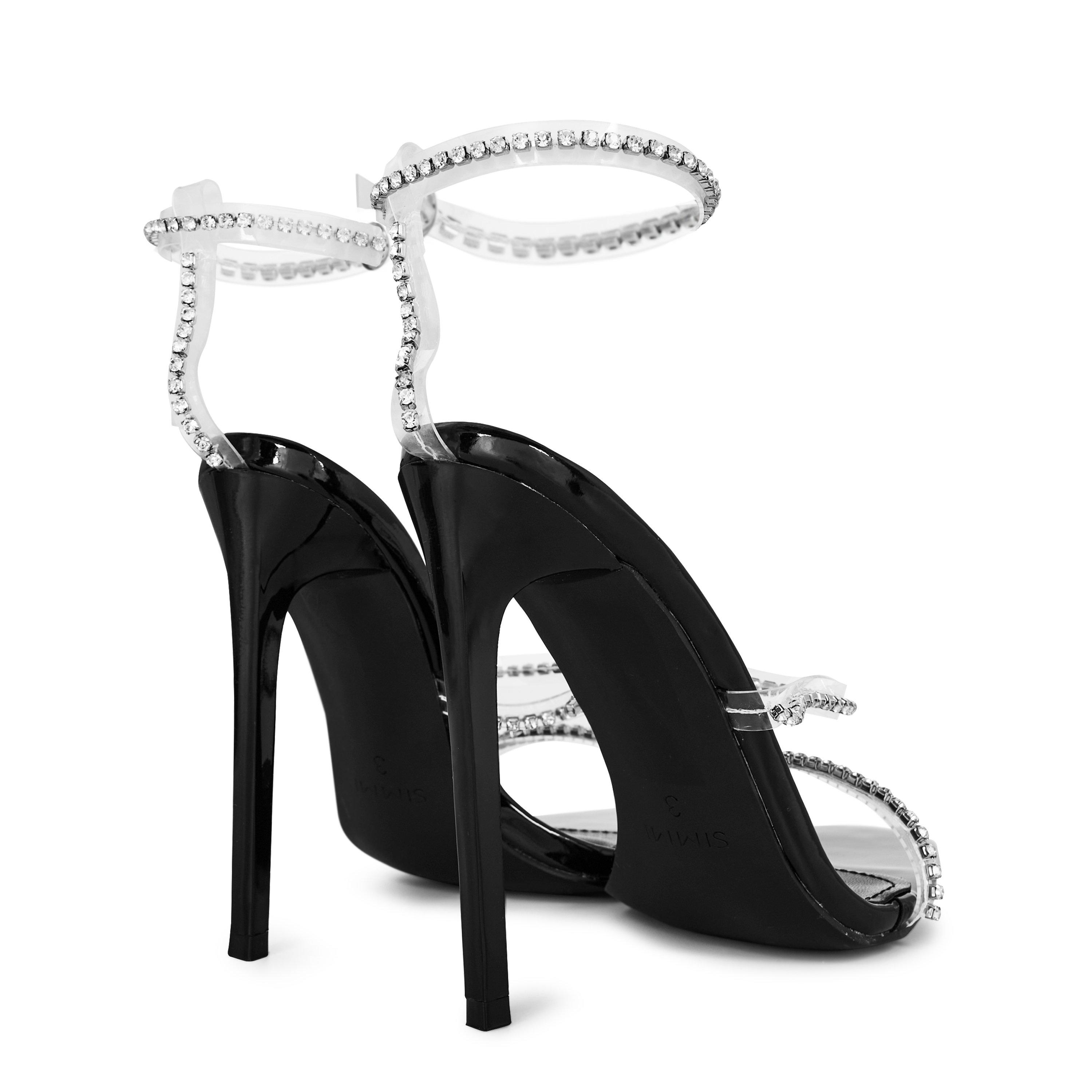 Black Pat - Simmi - Nolan Heeled Sandal - 5