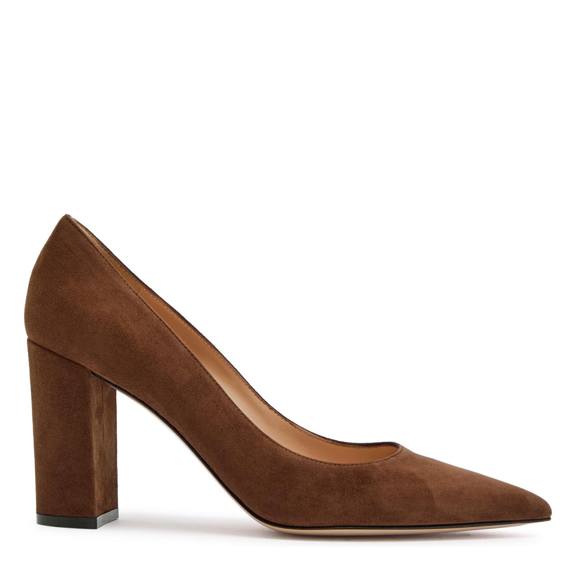 BROWN - Gianvito Rossi - PIPER PUMP 85 - 1