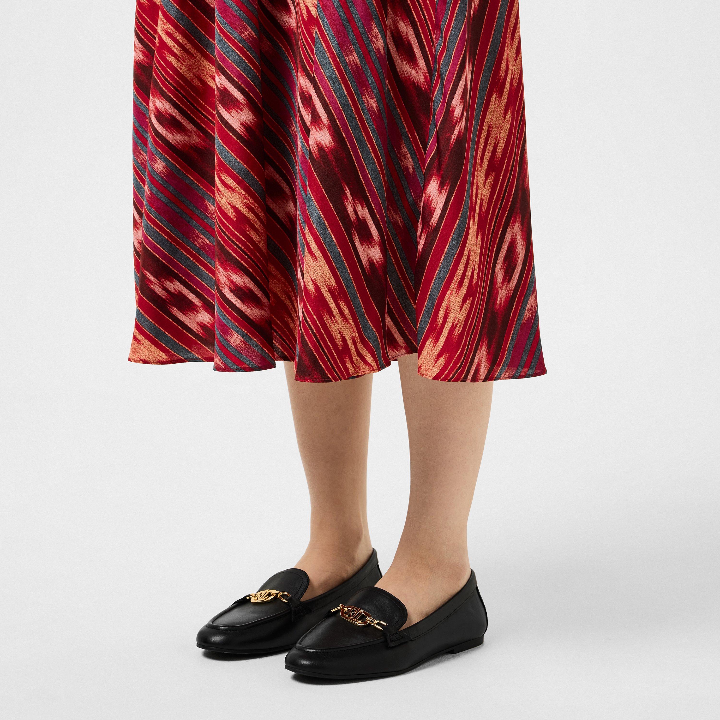 Black - Lauren by Ralph Lauren - Women's Averi Nappa Leather Ballet Pumps - 2