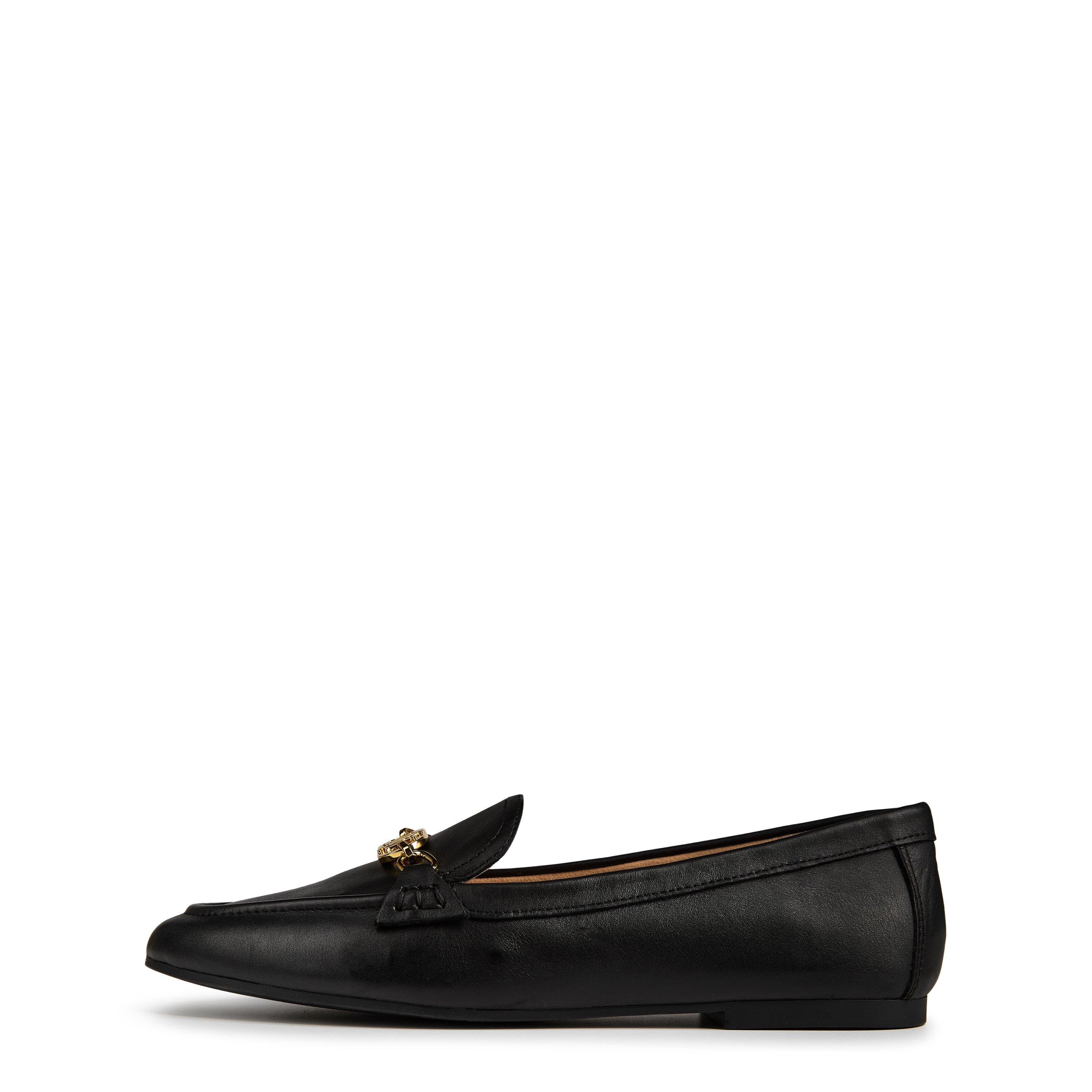 Black - Lauren by Ralph Lauren - Women's Averi Nappa Leather Ballet Pumps - 3