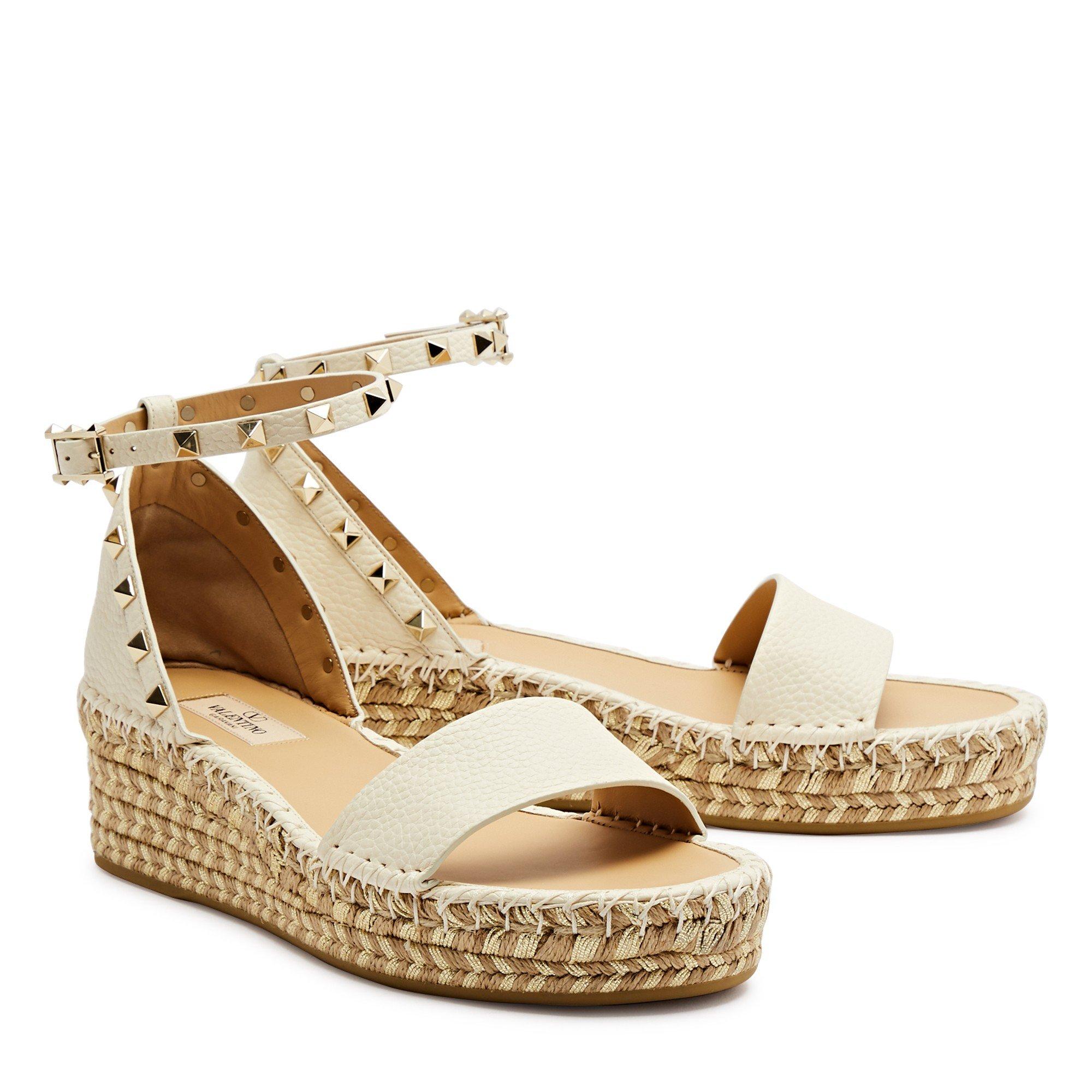 IVORY - Valentino - ROCKSTUD ESPADRILLES - 2