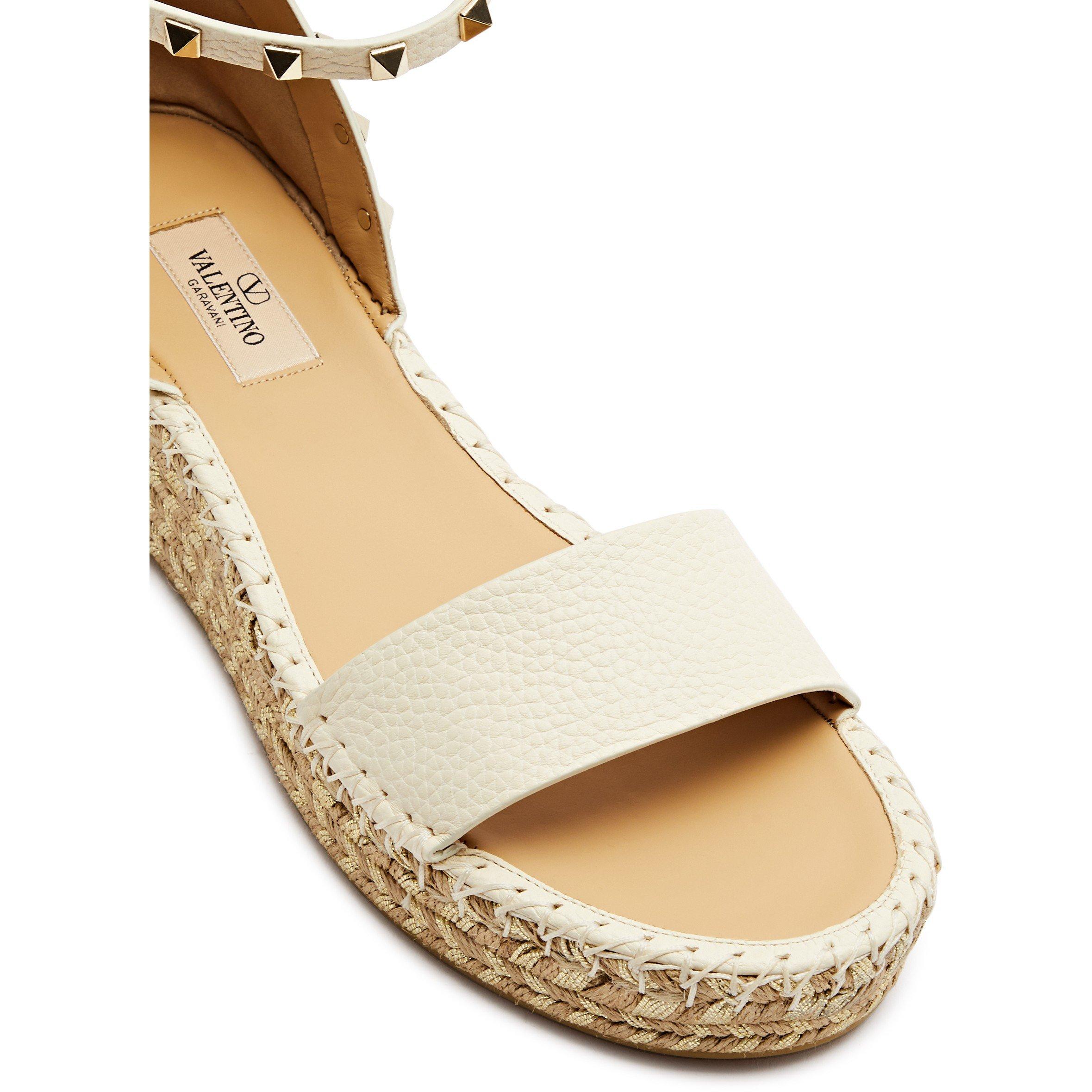 IVORY - Valentino - ROCKSTUD ESPADRILLES - 5