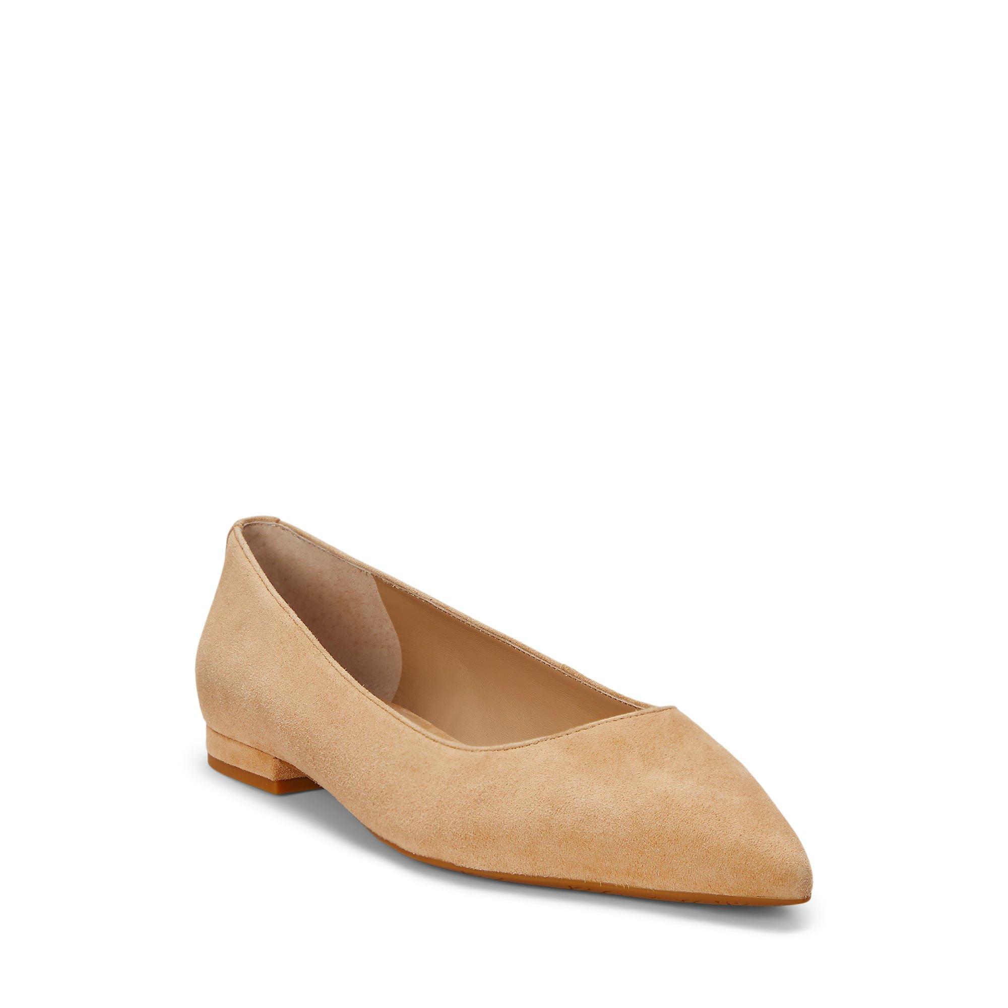 Buff - Lauren by Ralph Lauren - Women's Pointed Ballet Pumps - 2